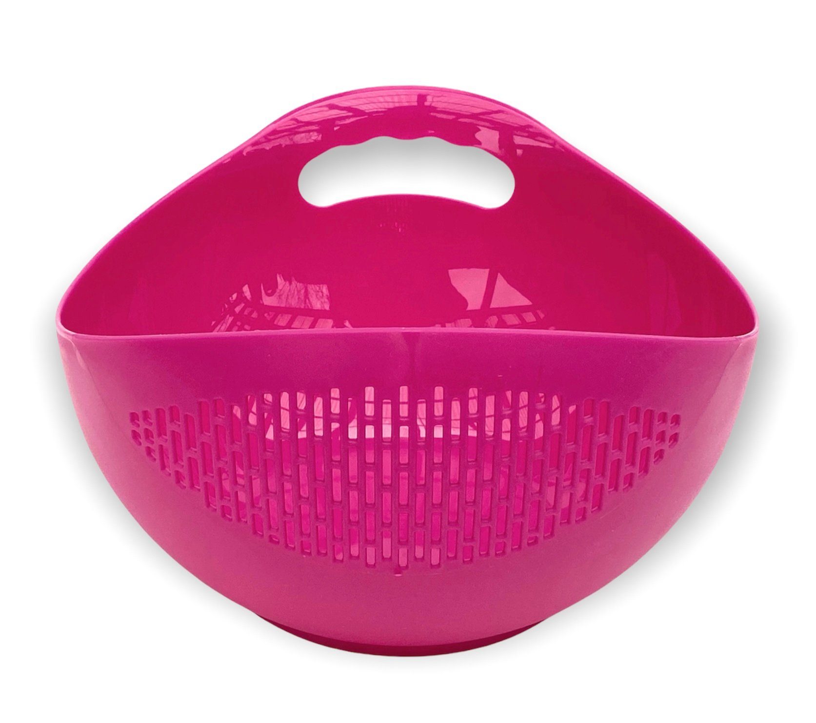 Abtropfsieb Sieb Seiher Salatschüssel 521 Pink Spülmaschinenfest DanDiBo Waschschüssel Schüssel Küchensieb Kunststoff mit Nudelsieb
