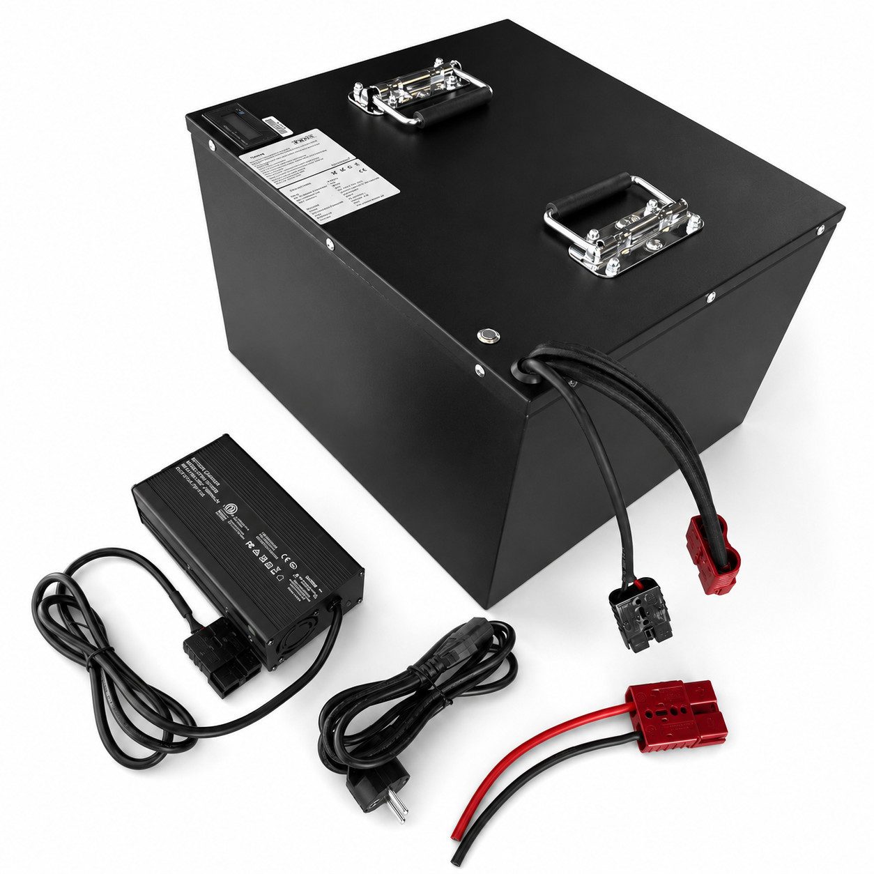 TZIpower 60V 60Ah Alugehäuse Akkupack Pedelec e-bike Akku Umbausatz Scooter PV Akkupacks (60 V), Metallgehäuse