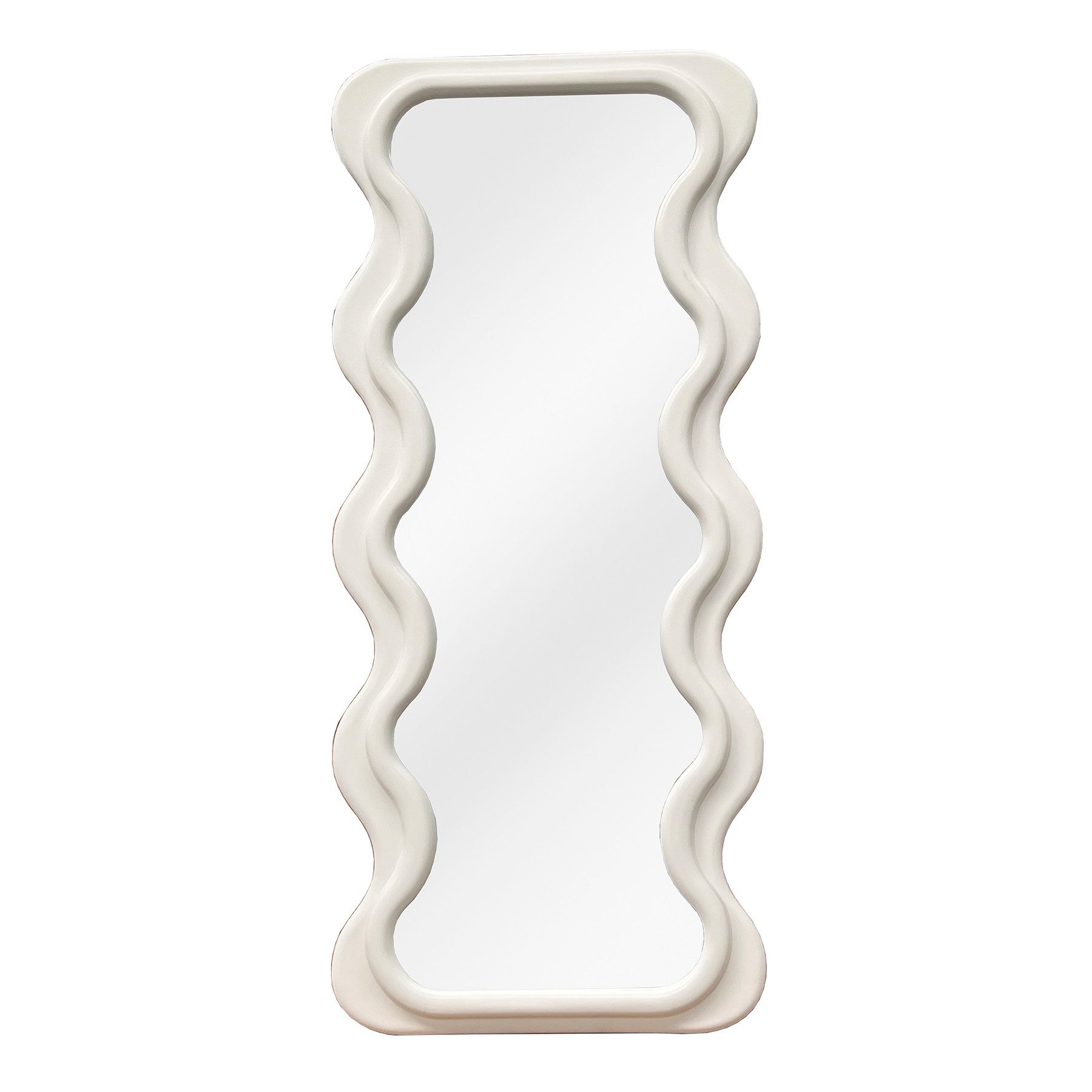 riess-ambiente Wandspiegel CURVY 160cm weiß - günstig online kaufen