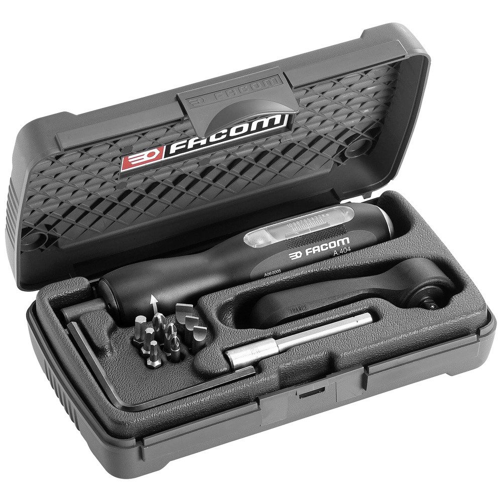 Facom Schraubendreher Facom A.404J2 Drehmoment-Schraubendreher-Set 13teilig 2 - 10 Nm