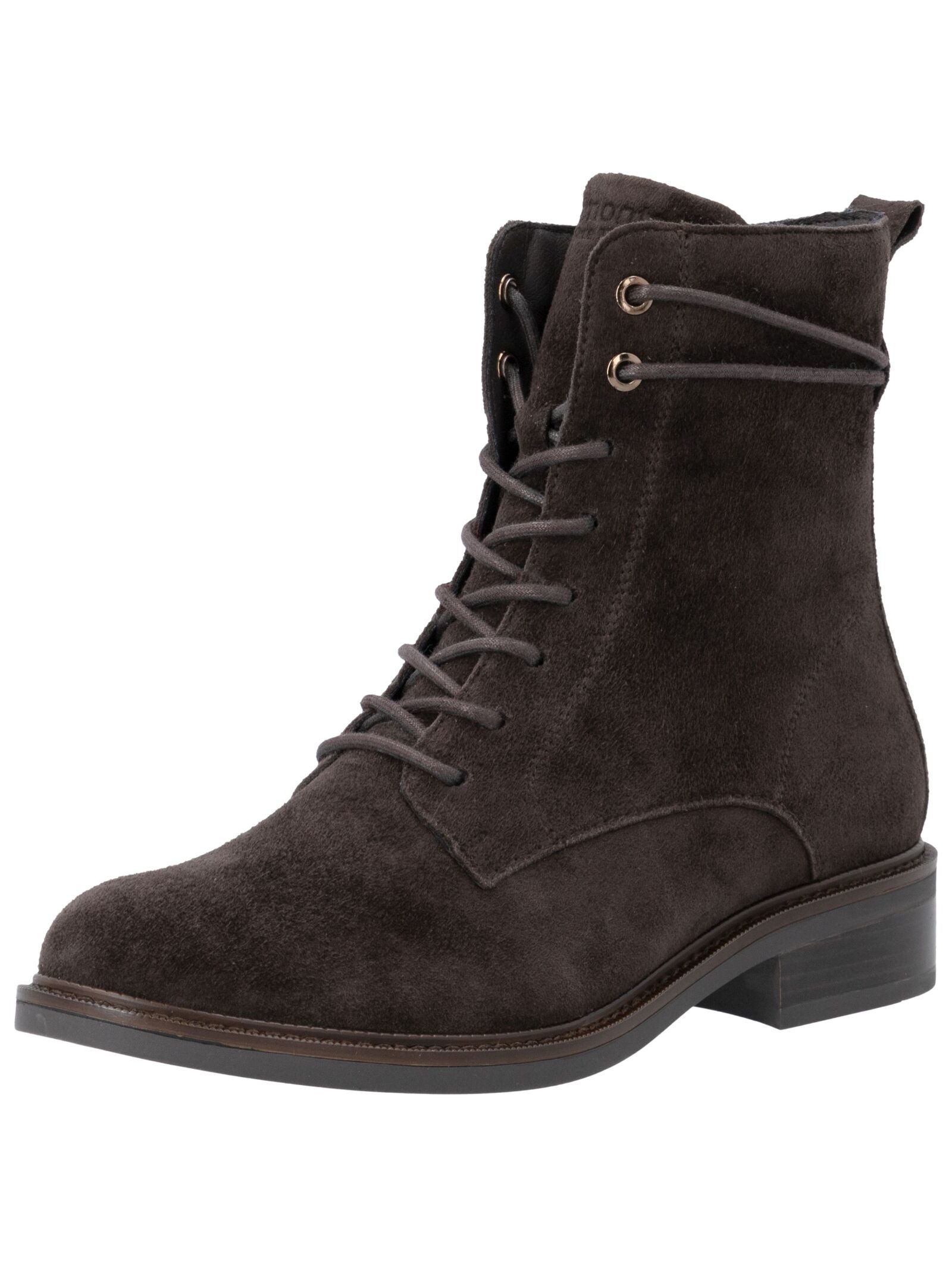 Remonte Remonte Stiefelette Veloursleder Schnürstiefelette