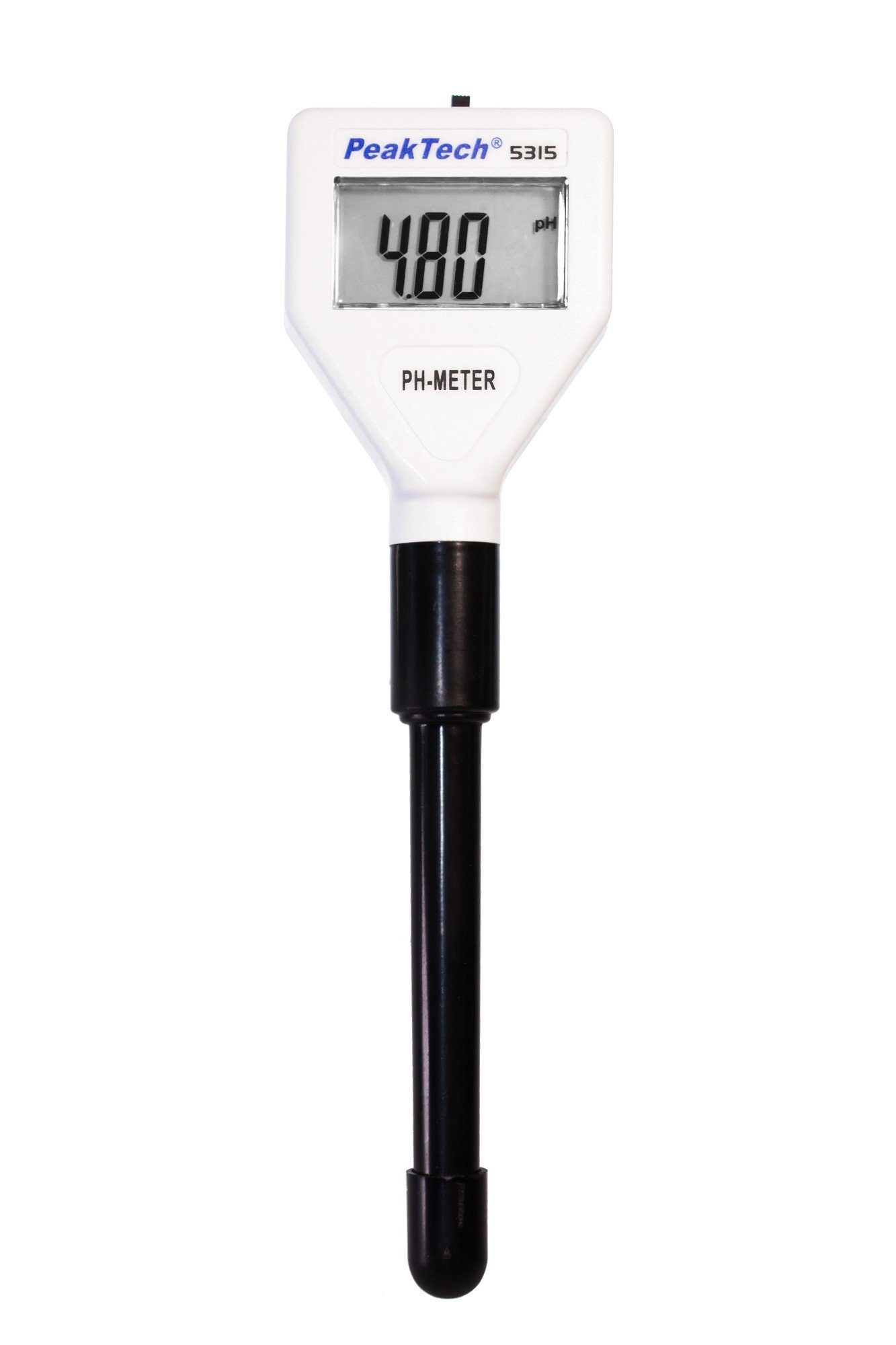 z.B. PeakTech 5315: pH, (1-St) von Messgerät bis dünnem mit 0,01 Erlenmeyerkolben, PH Anzeige pH PeakTech für Sensor, Wassersensor pH-meter 14,00 mit Meter PH