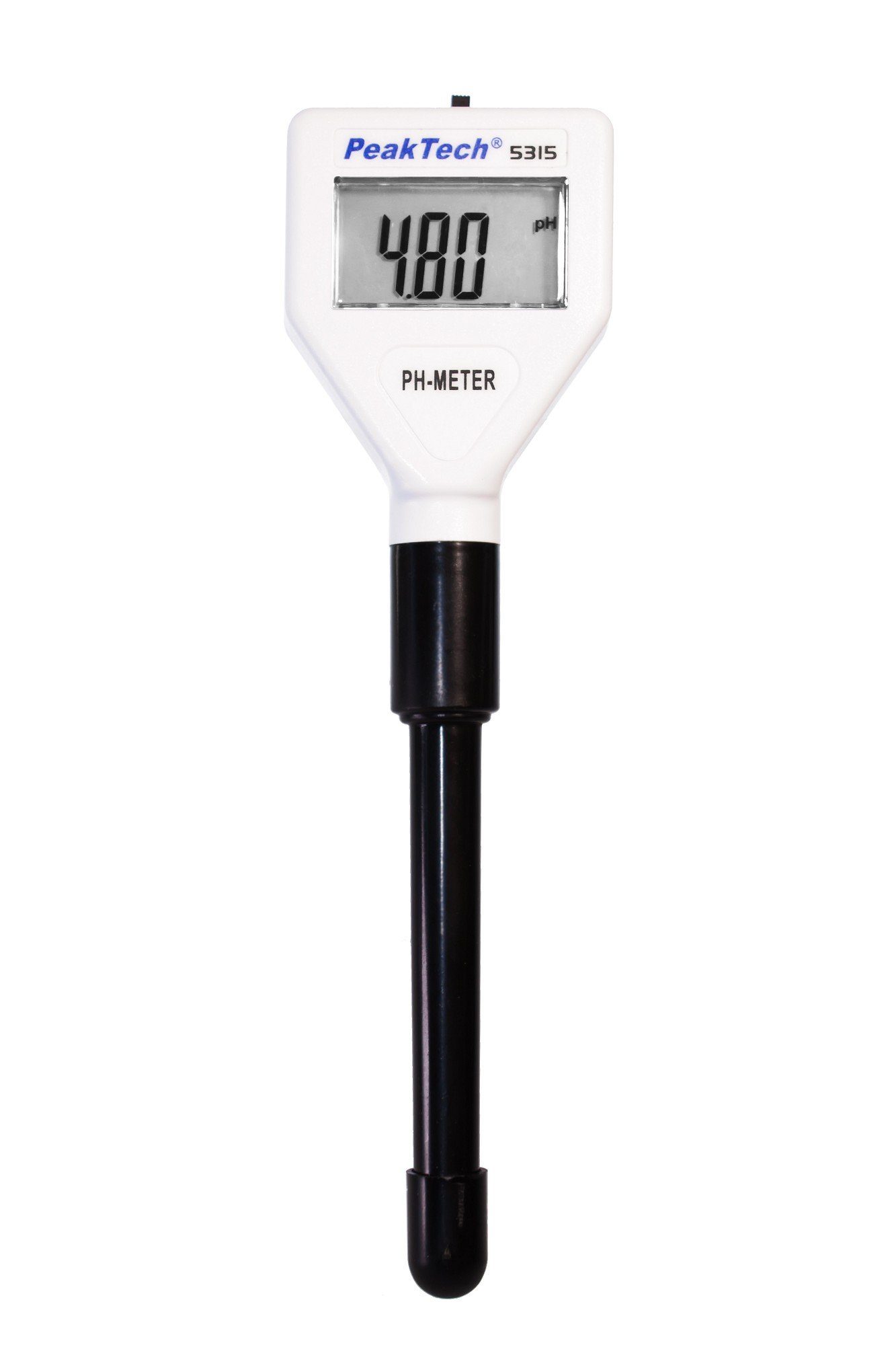 Wassersensor PeakTech 5315: PH Meter mit dünnem Sensor, pH-meter