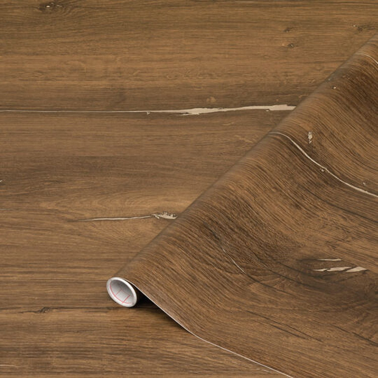 d-c-fix Möbelfolie Klebefolie für Möbel Küche selbstklebende Folie Holzoptik, (Designfolie - Flagstaff Oak), Dekofolie - Zuschneidbar, abwischbar & rückstandslos entfernbar