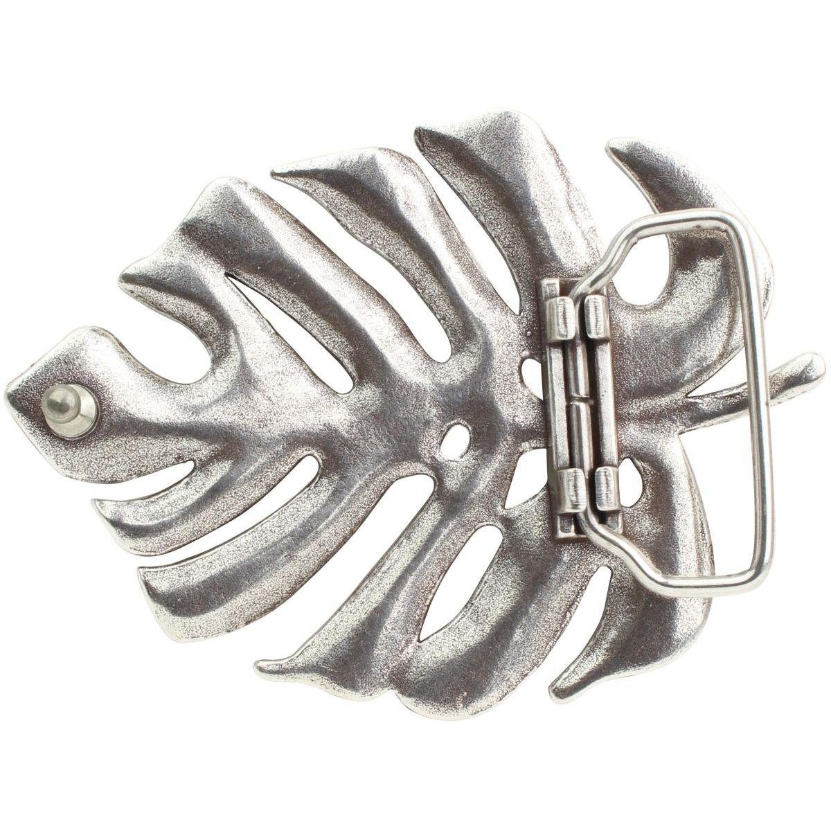 BELTINGER Gürtelschnalle Leaf 4,0 cm - Buckle Wechselschließe Gürtelschließe 40mm - Gürtel bis (1-St)