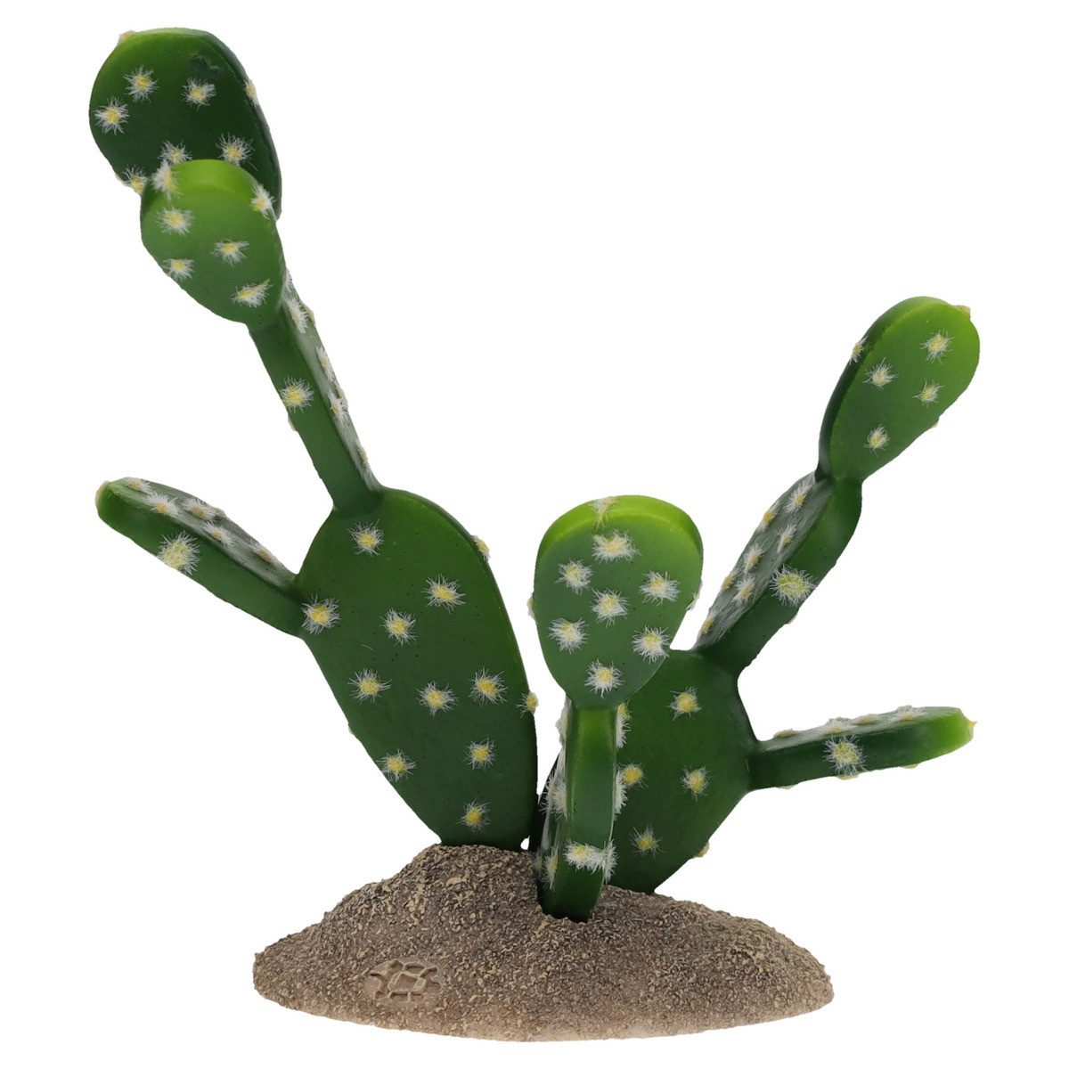 Terra Della Terrariendeko Dekoration Feigenkaktus grün