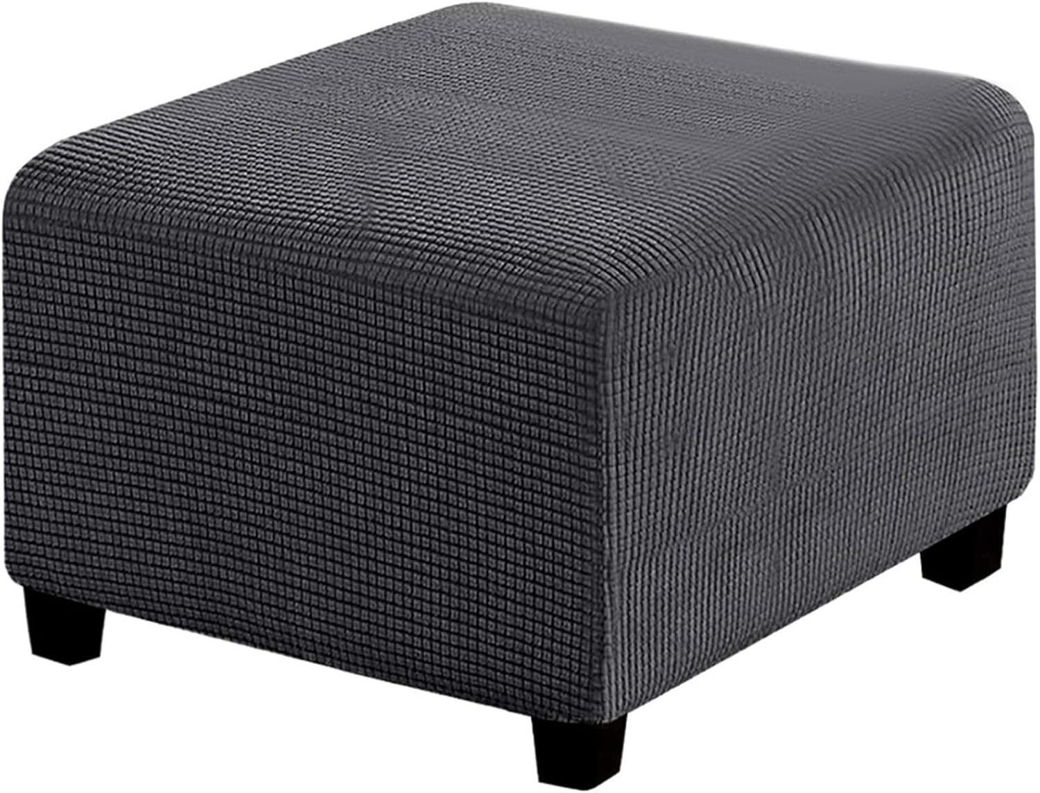 zggzerg Hockerbank Ottomane Schonbezug Hockerbezug, Stretch Bezug Ottomane günstig online kaufen