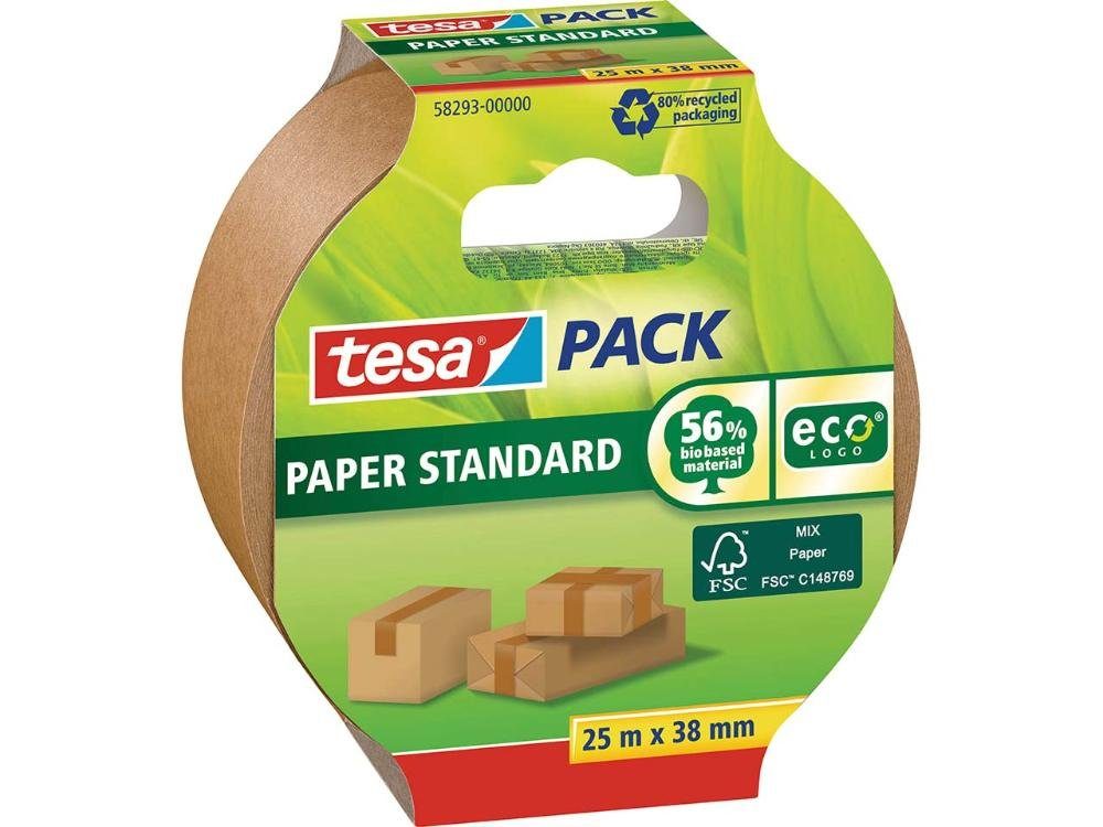 Paper 'tesapack Standard', 25 tesa Papier-Packband Klebeband tesa