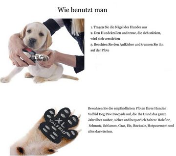GelldG Hundekostüm Hund Pfotenschutz Robuste Anti-Rutsch, Selbstklebende Hund Schuhe