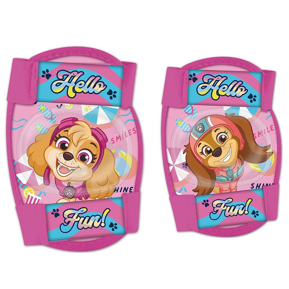 Kinder-Schutzausrüstung Knie- und Ellbogenschützer PAW PATROL Mädchen