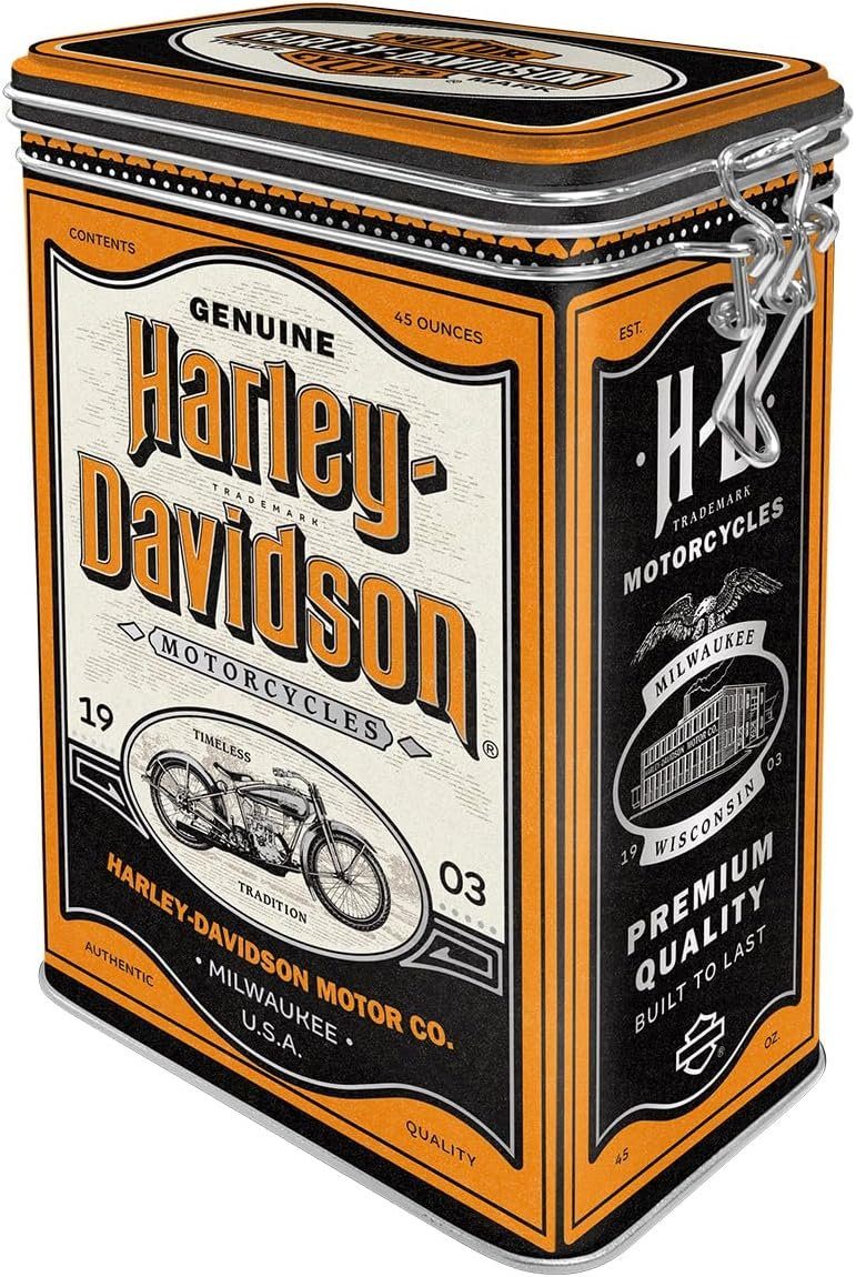 Genuine Harley-Davidson Vorratsdose Aromadose Motorcycles Milwaukee - Nostalgic-Art -