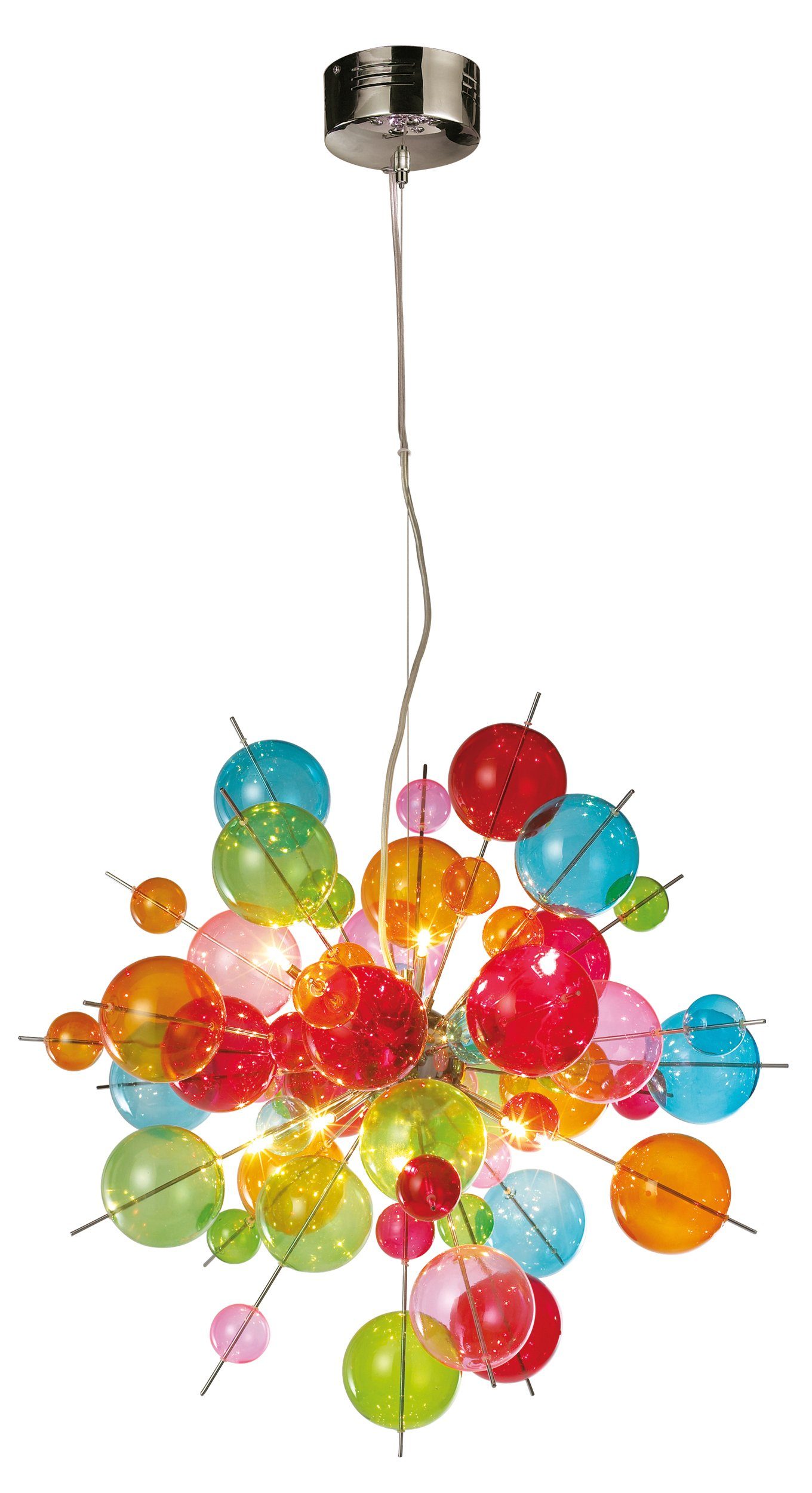 näve Pendelleuchte Explosion, ohne Leuchtmittel, Hängeleuchte,metall,glas,m günstig online kaufen