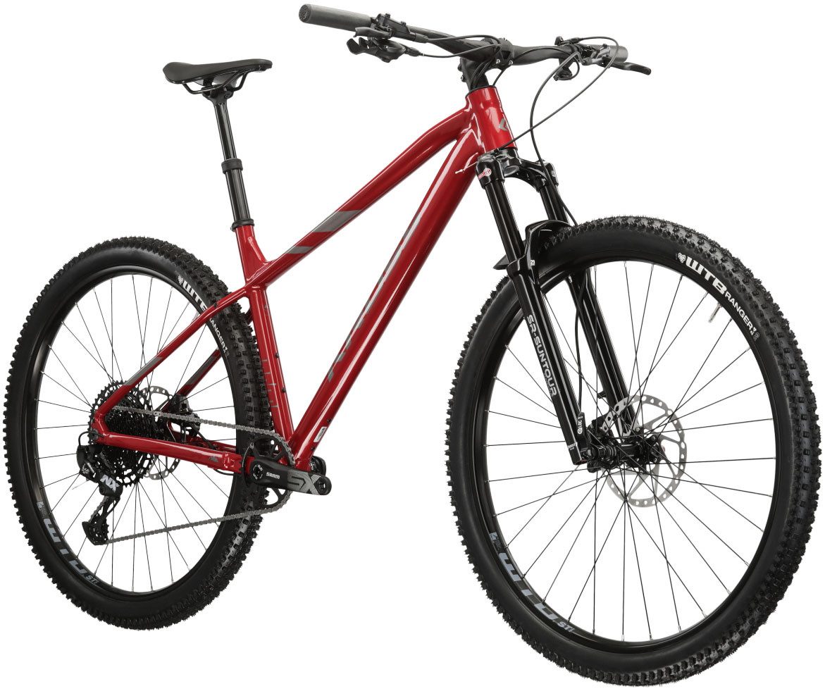 Kross Mountainbike KROSS MTB Hardtail Level 6.0 29" rot 12 Gänge, 12 Gang SRAM NX EAGLE Schaltwerk, Kettenschaltung