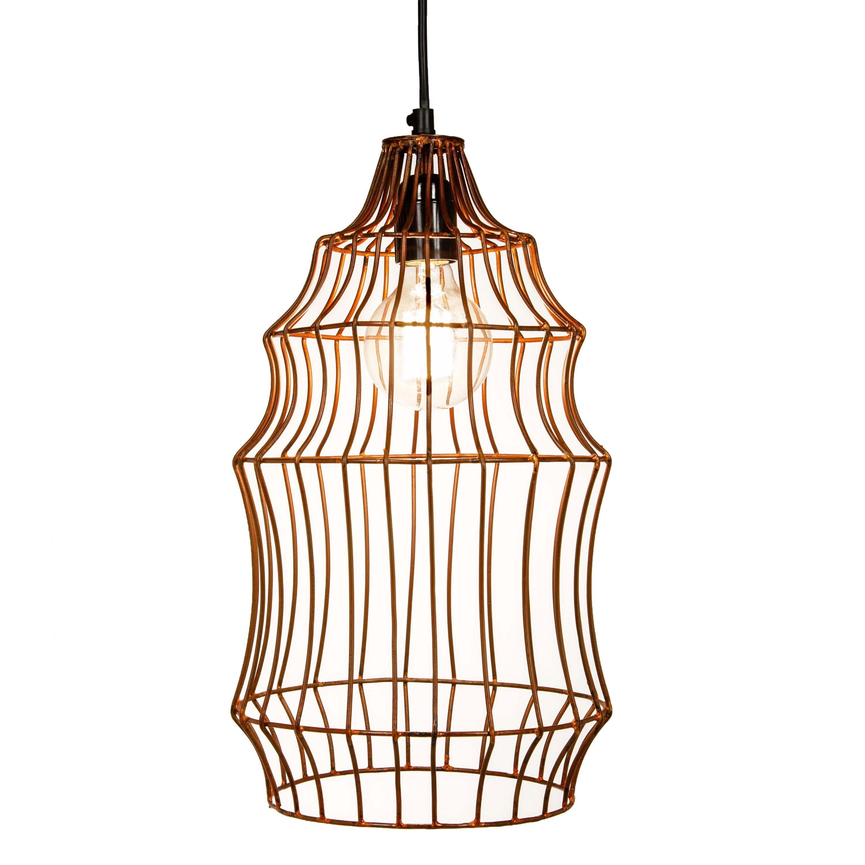Marrakesch Orient & Mediterran Interior Pendelleuchte MAADES Vintage Pendelleuchte Deckenleuchte Range, ohne Leuchtmittel, Handarbeit