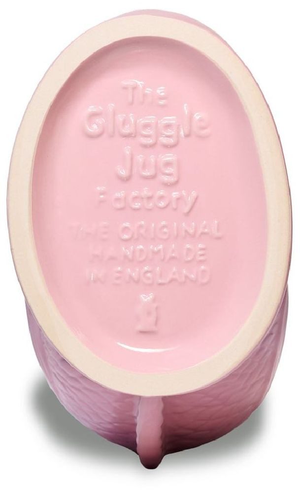 Gluckigluck Wasserkaraffe, (Original Gluggle Jug aus England), mit Gluckergeräusch, handgefertigt, ikonisches Fisch-Design, 1,2 L