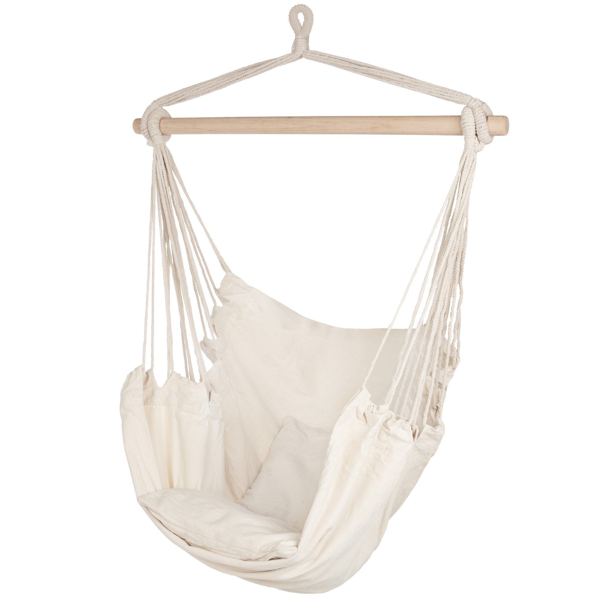 ib style Hängematte Kalea Hängesessel Cappuccino, Hängestuhl mit 2 Kissen u günstig online kaufen