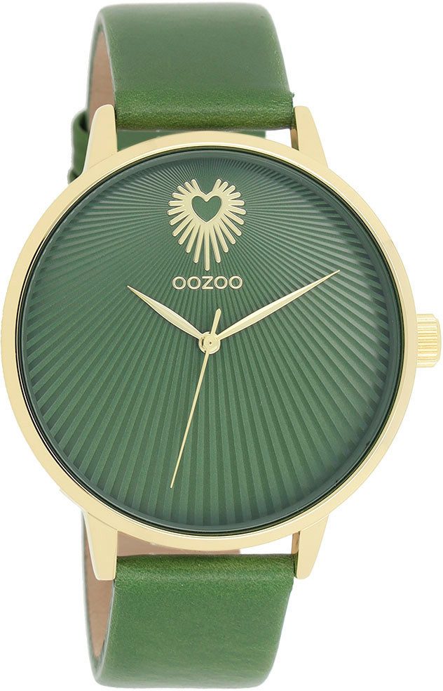 OOZOO Quarzuhr C11344, Armbanduhr, Damenuhr, Lederarmband, günstig online kaufen