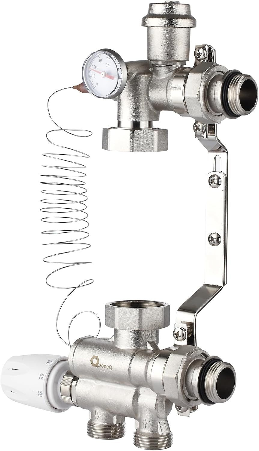 zencQ Fußbodenheizung zencQ Festwertregelset für Fußbodenheizung ohne Pumpe 1", (1-tlg)