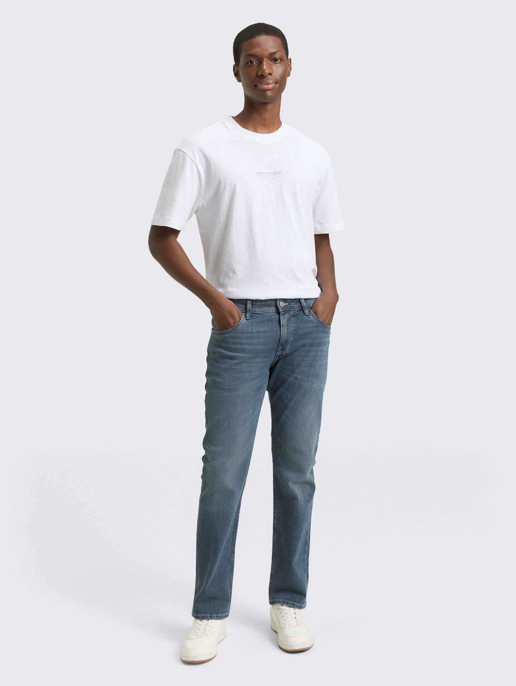 TOM TAILOR Denim Straight-Jeans Jeanshosen TTAEDAN günstig online kaufen