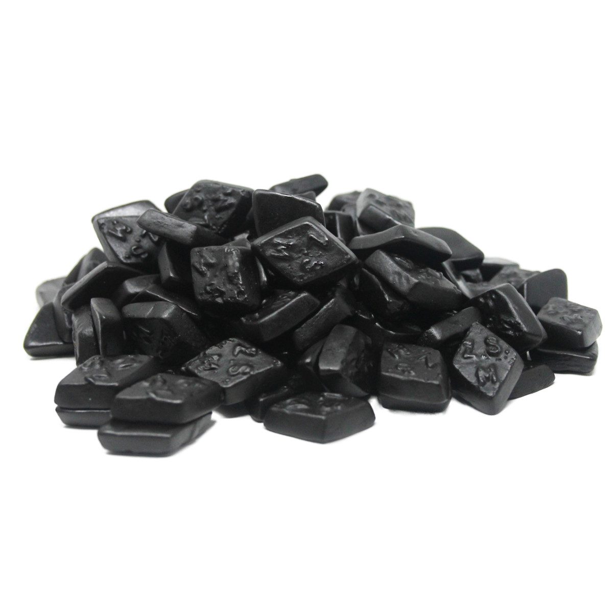 Fruchtgummi Bären & Co. Süßigkeit, Lakritz Rauten zuckerfreies festes salziges Lakritz zuckerfrei 175g