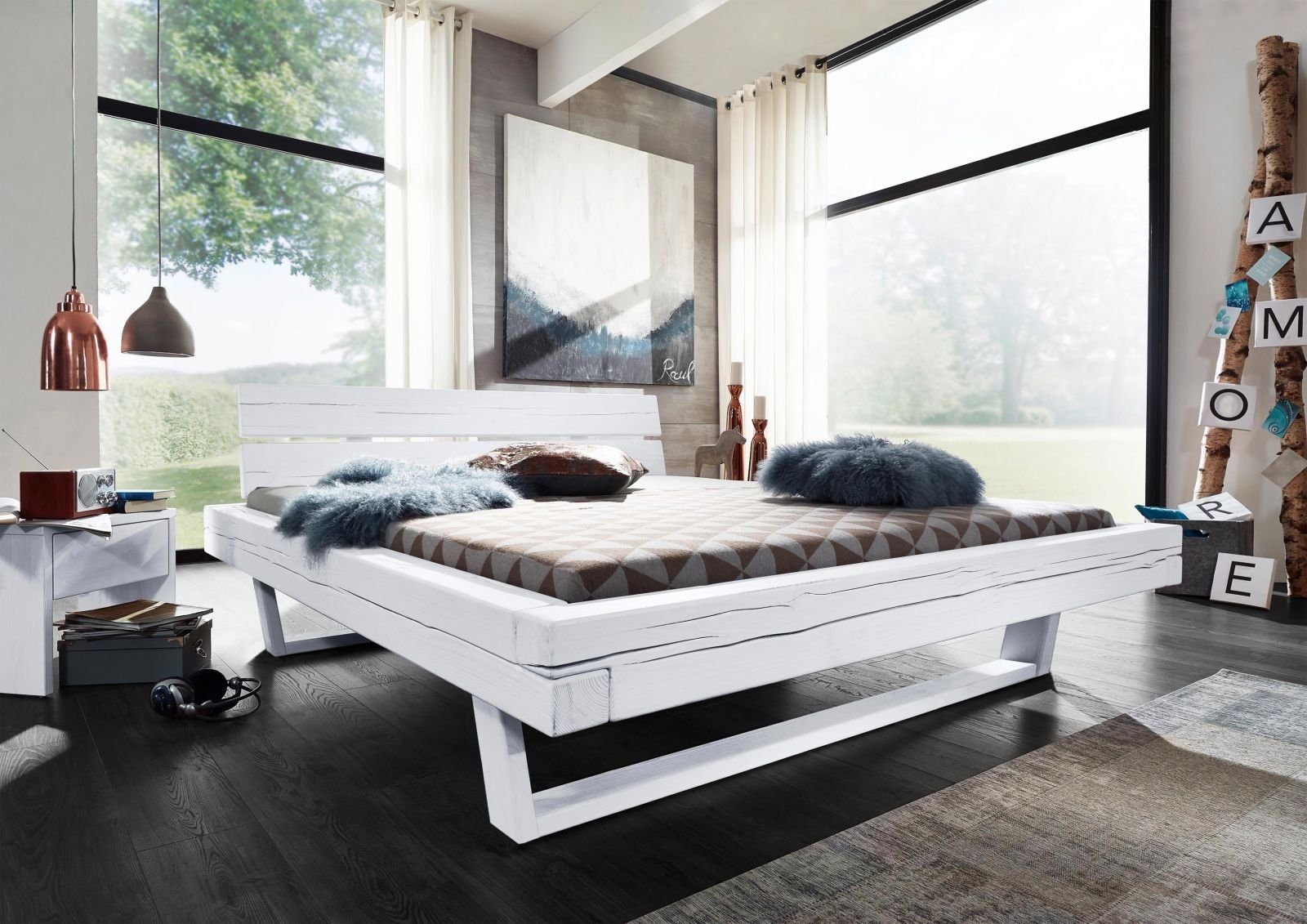Bett Massivholz Möbel online kaufen | OTTO