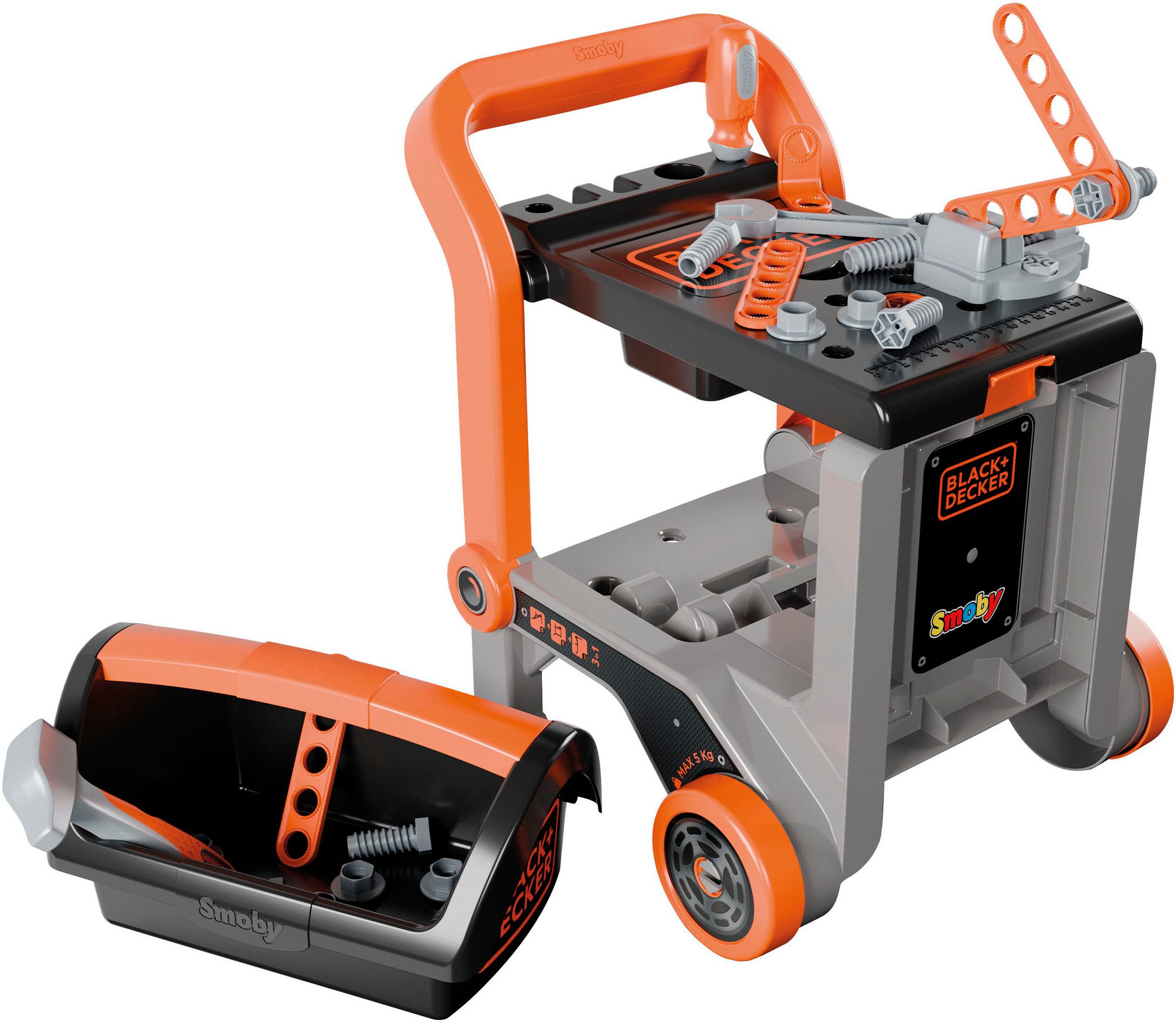 Smoby Spielwerkbank Black+Decker, Made in Europe günstig online kaufen