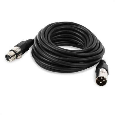 FrontStage CJ-M Audio-Kabel, XLR-Kabel 6m männlich zu weiblich, XLR-Kabel 6m männlich zu weiblich (6 cm)