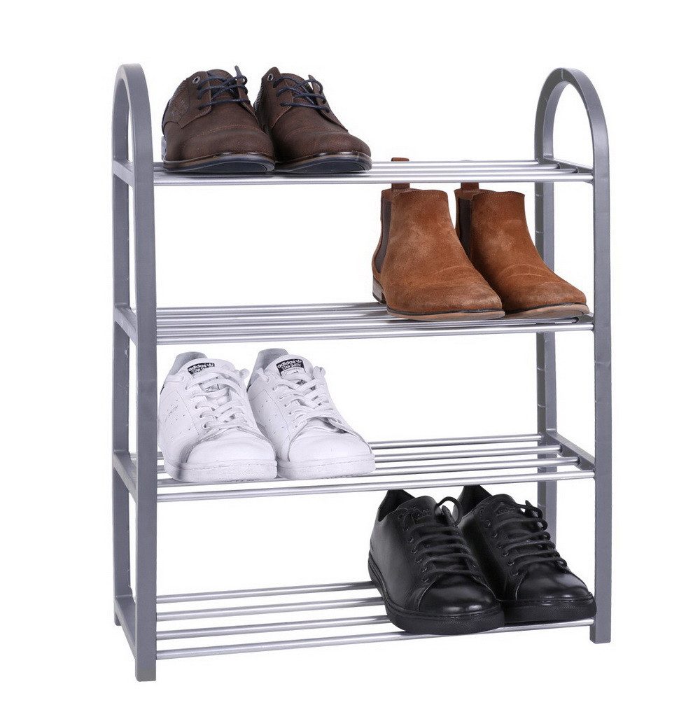 Urban Living Schuhregal 4-Etagen Schuhablage Regal günstig online kaufen