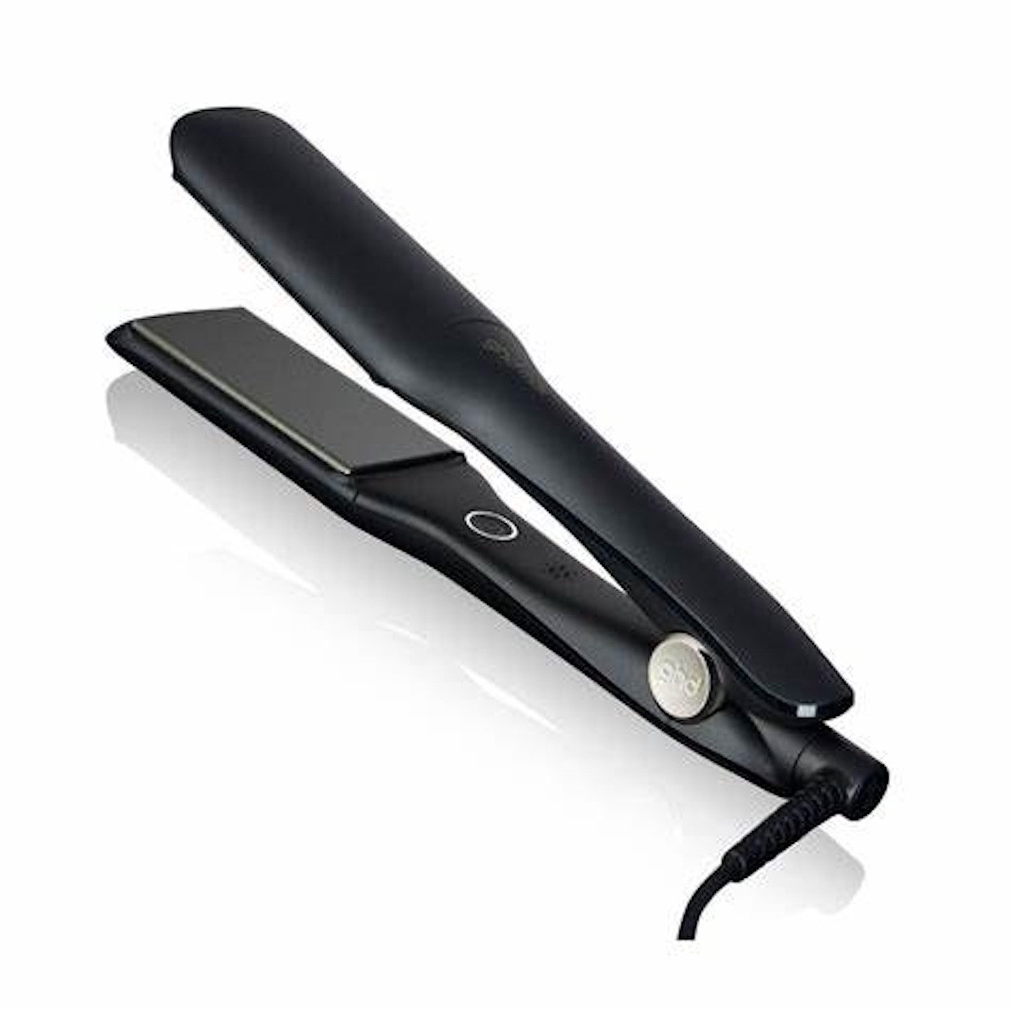 GHD Выпрямитель для волос GHD Max Выпрямитель для волос und Styler mit breiten Platten schwarz Keramik, Universelle Spannung für weltweiten Einsatz