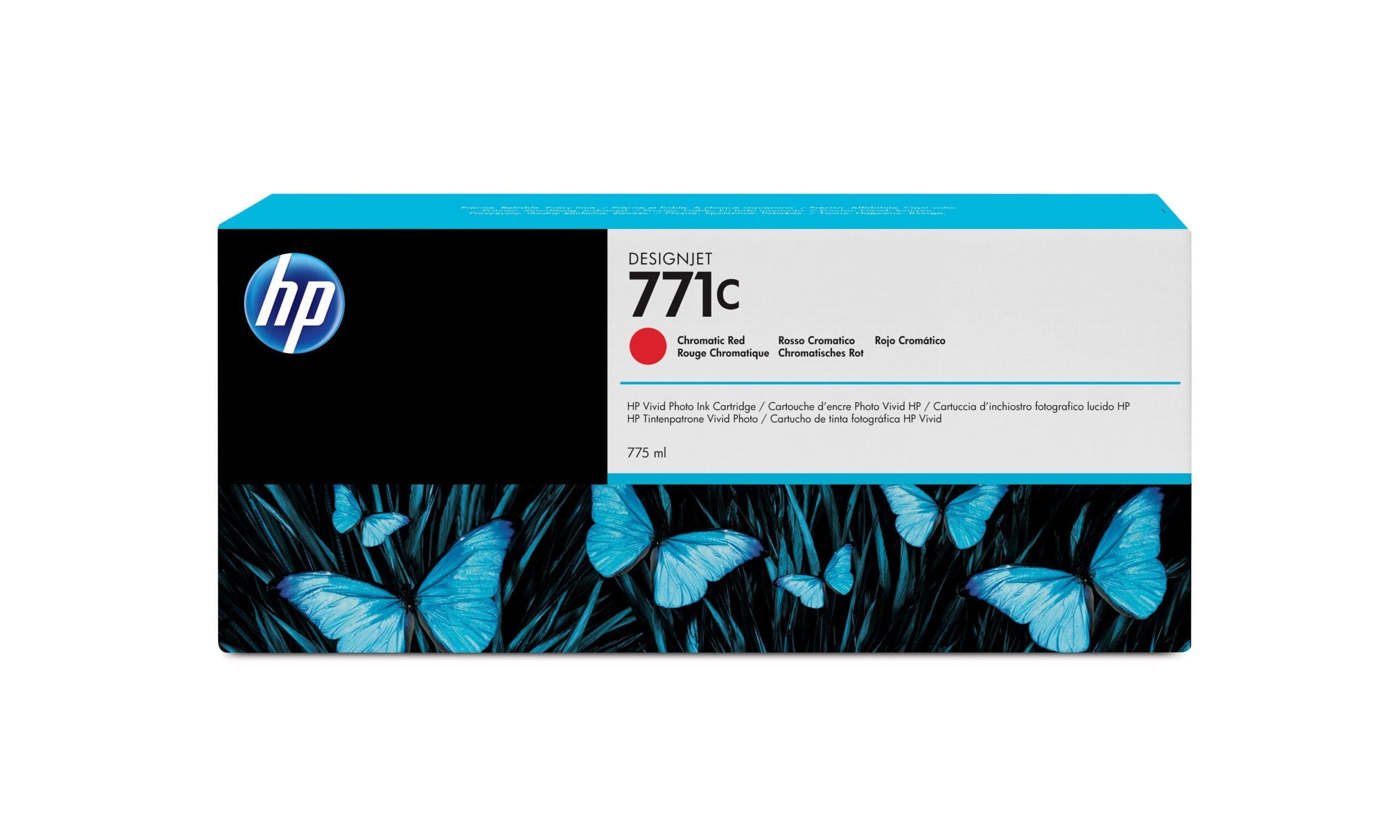 HP HP Tintenpatrone Nr. 771C Chromrot 775ml Tintenpatrone