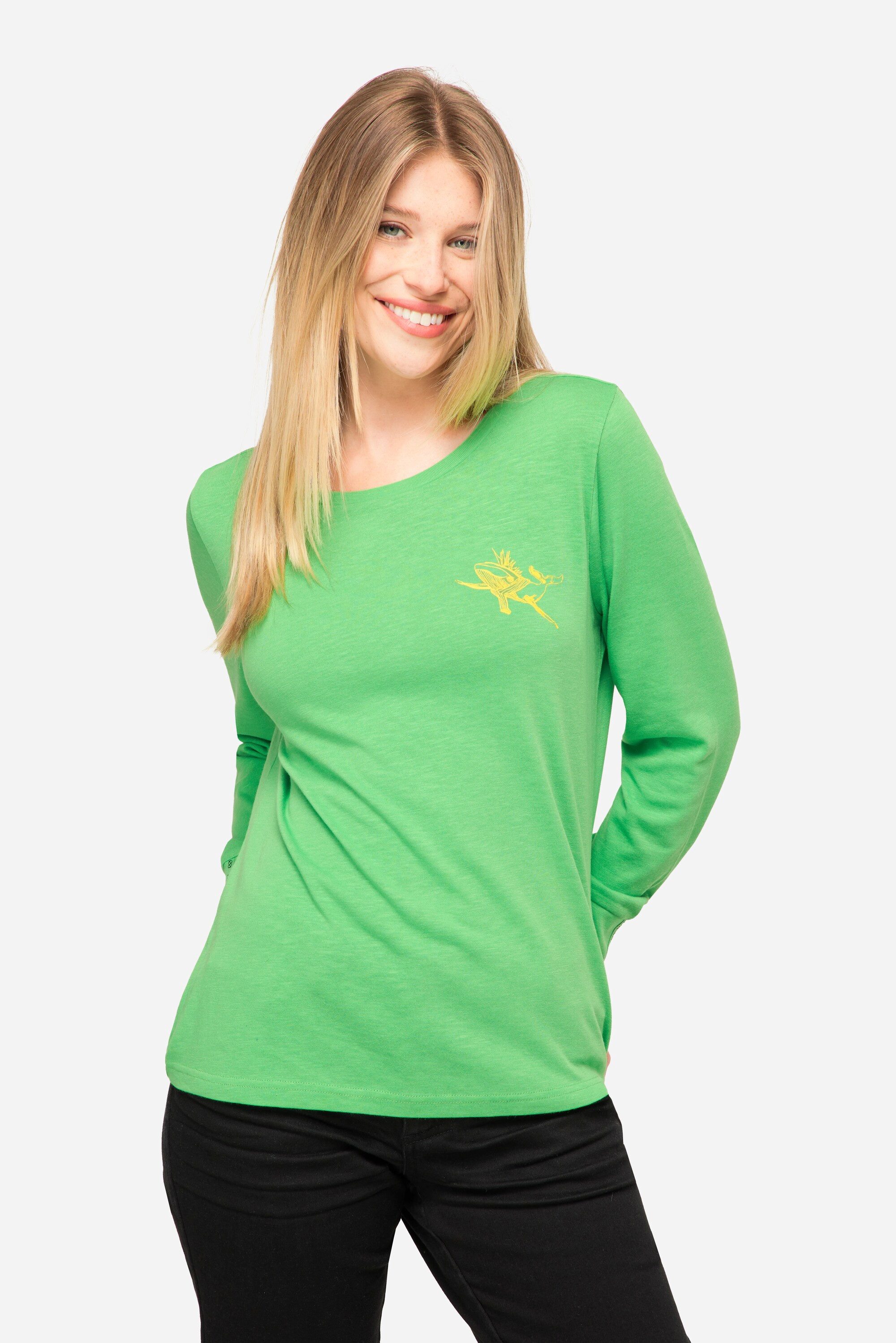 Longsleeve T-Shirt Rundhals Langarm OEKO-TEX