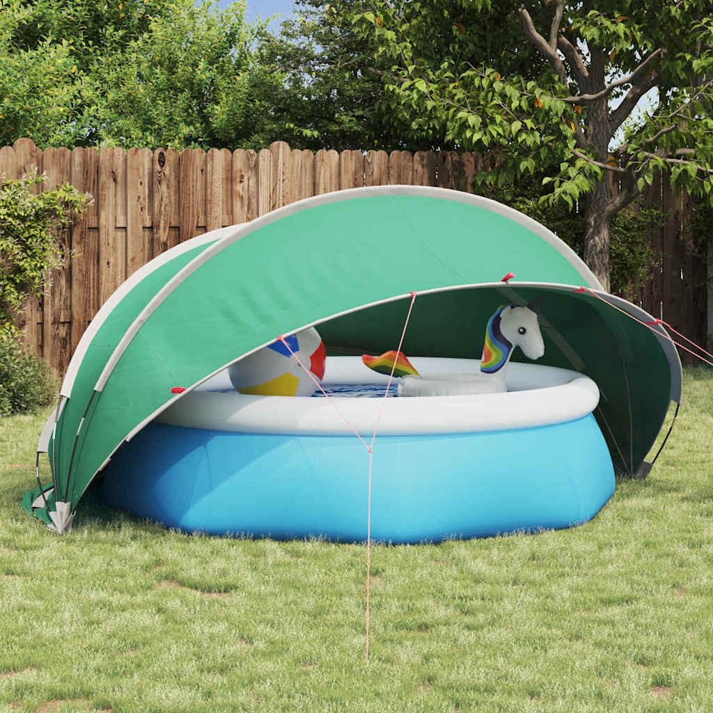 vidaXL, Pool-Dome Blau 336 x 322 x 160 cm