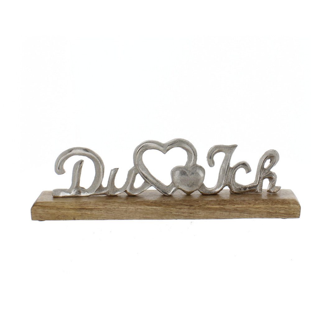 MICA Dekofigur Schriftzug - Du und günstig online kaufen