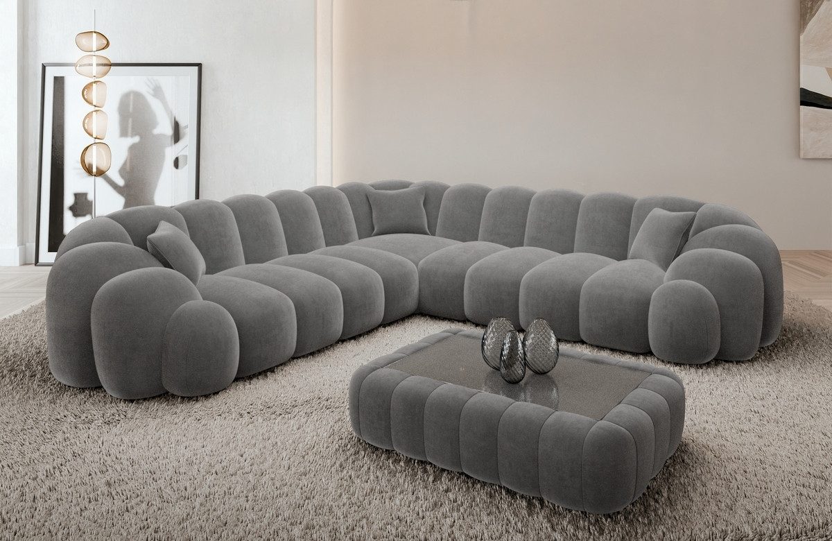 Sofa Dreams Ecksofa Rajada L Form Couch, 4-Sitzer, Design, Eckcouch, Stoffb günstig online kaufen