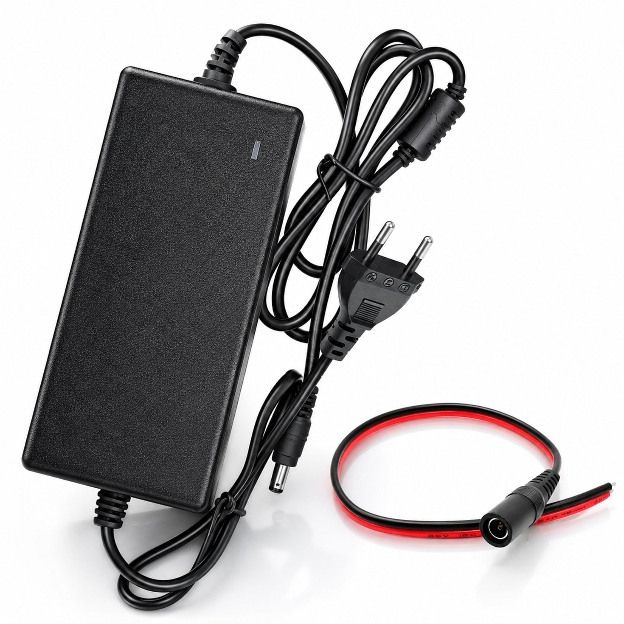Bolwins A36C Netzteil 230V auf 12V DC 10A – max. 120W, DC 5,5 x 2,1 mm Universal-Ladegerät (12000 mA, Packung, 1-tlg., Ladegerät mit Kabel, Geeignet für alle Geräte unter 120 W (12V / 10A)