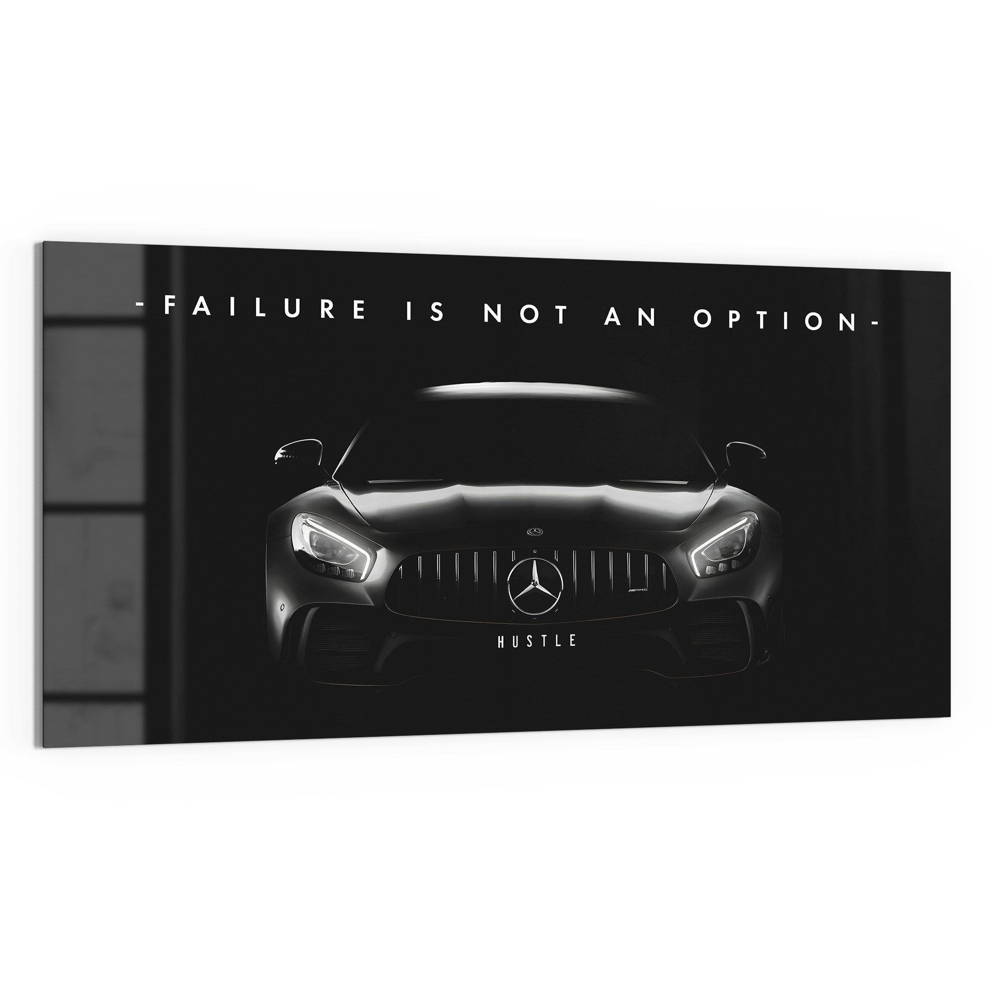 DEQOART Glasbild 'Antrieb im Fokus', 'Antrieb im Fokus', Glas Wandbild Bild günstig online kaufen