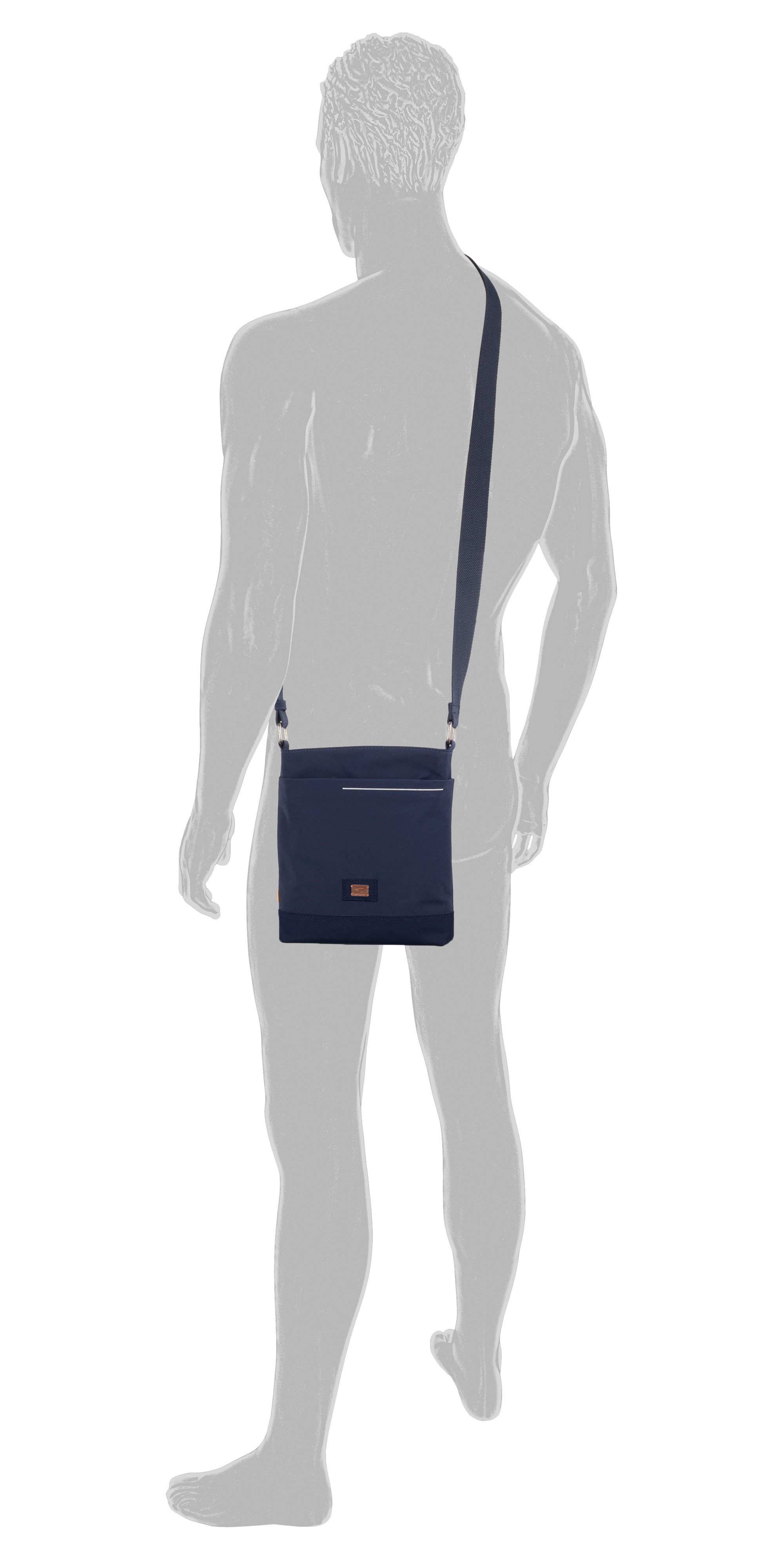 camel active bag Cross S, Design dunkelblau im praktischen City Umhängetasche