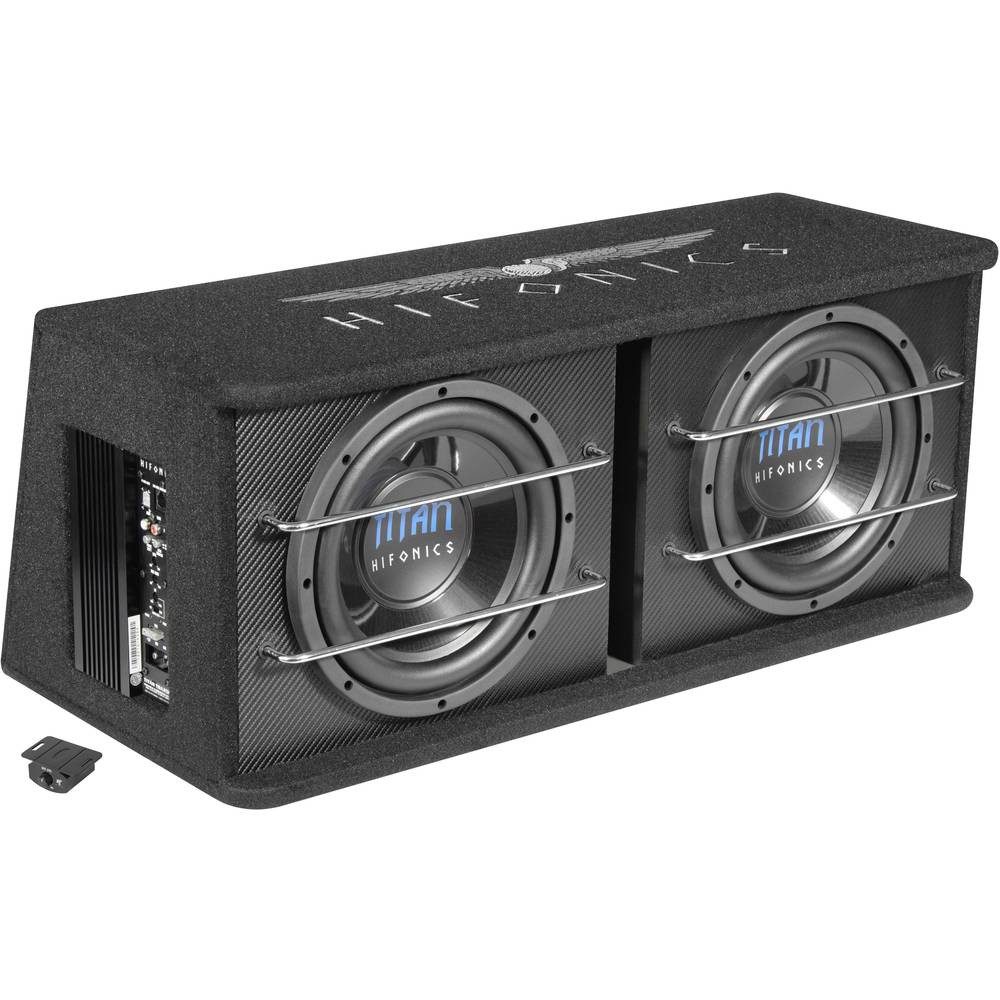 TITAN Dual 25 cm Aktiv Subwoofer TDA 250A Subwoofer