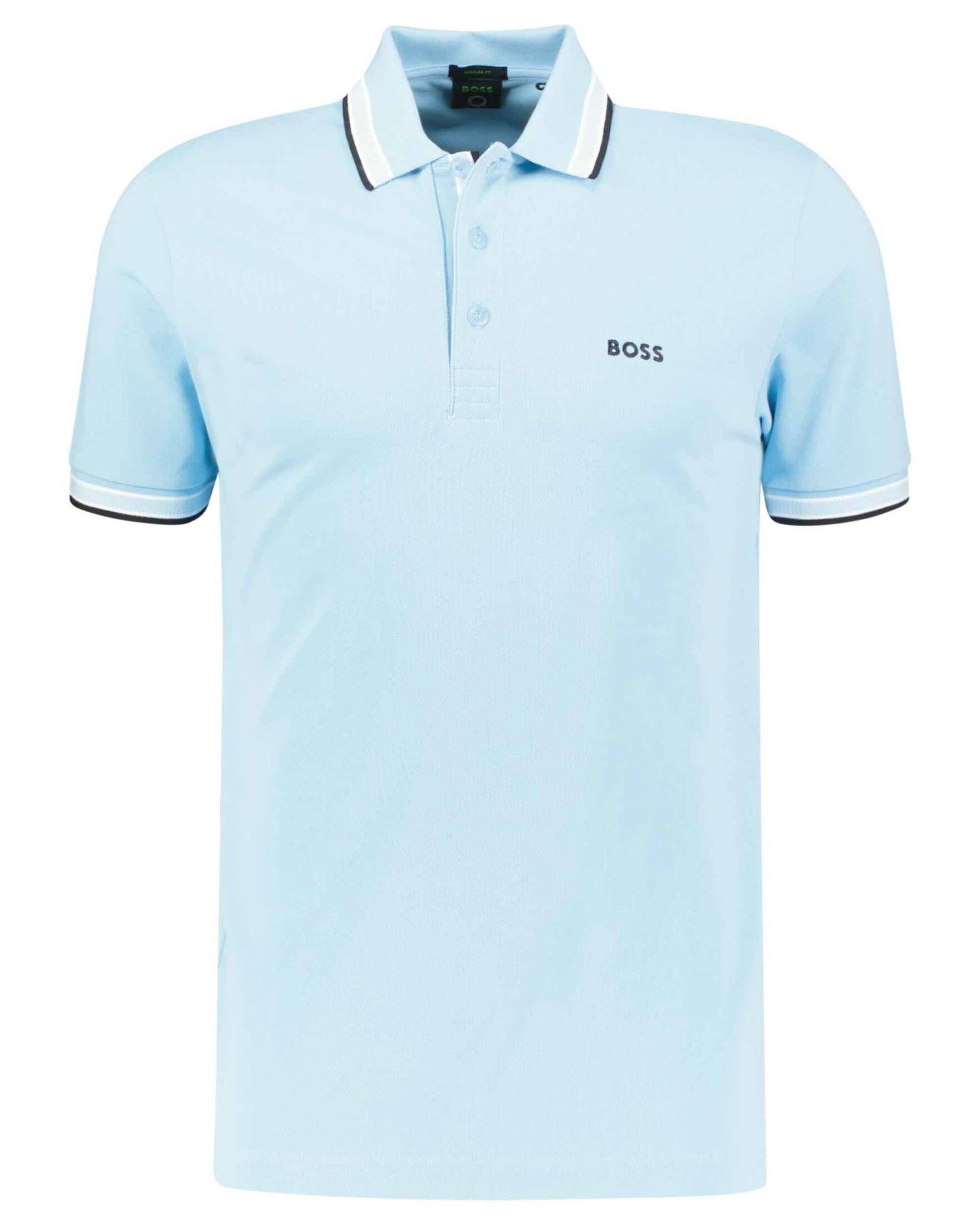 BOSS Poloshirt Herren Poloshirt PADDY (1-tlg) bleu (50)