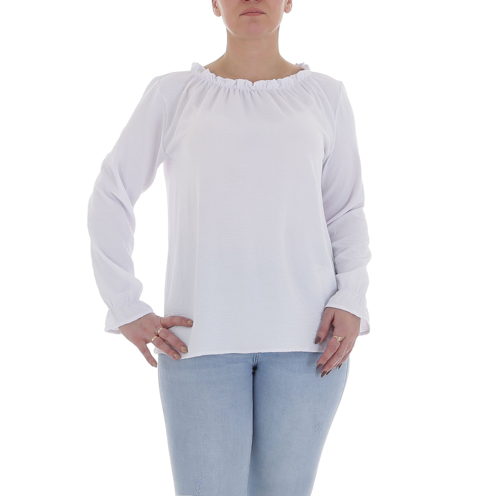 Ital-Design Langarmbluse Damen Elegant (85915870) Bluse günstig online kaufen