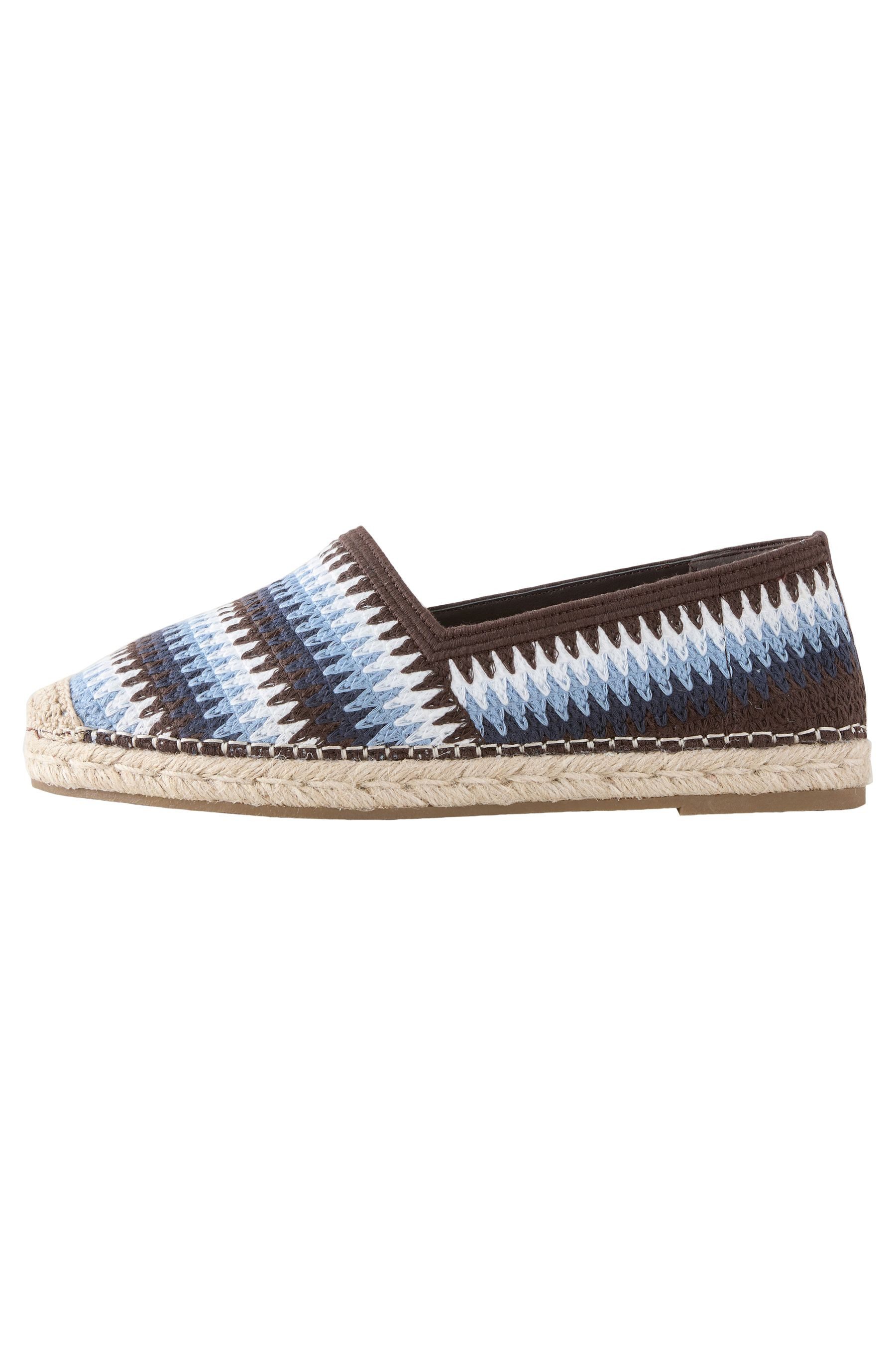 Next Forever Comfort® Hochgezogene, flache Espadrilles Espadrille (1-tlg)