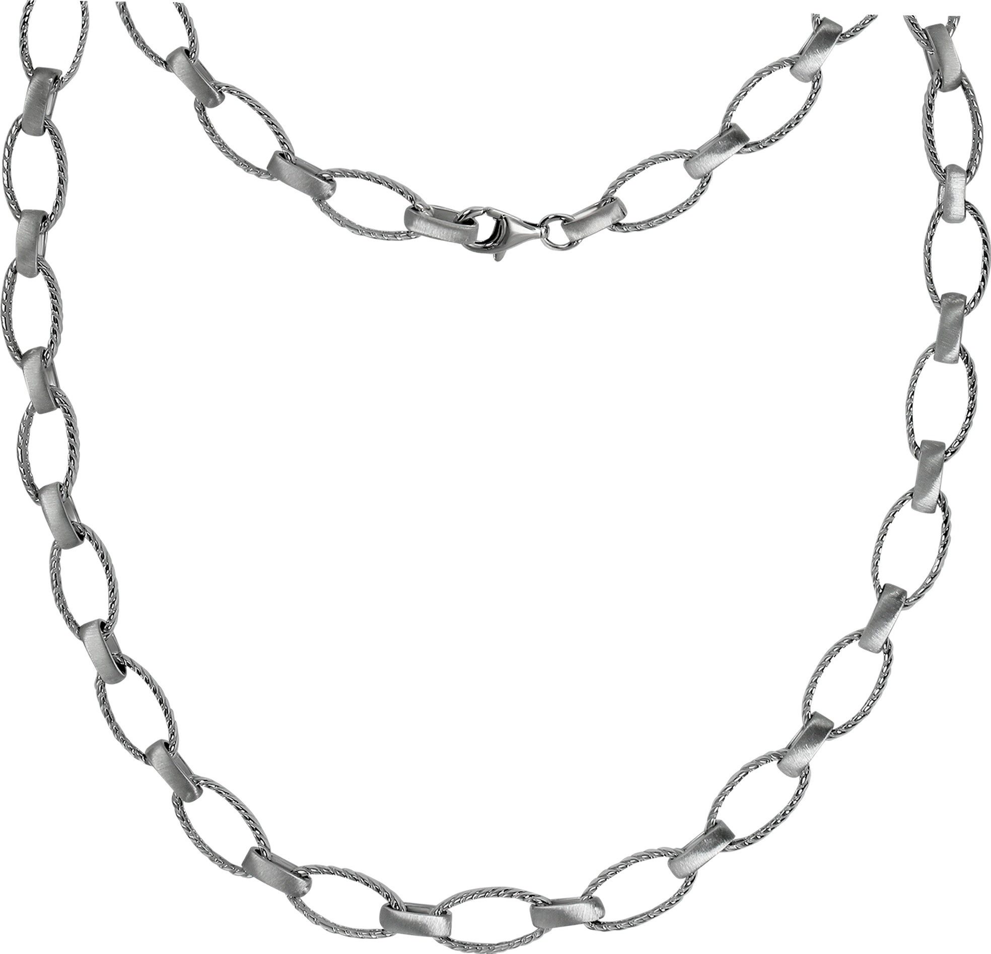 SilberDream Collier SilberDream Collier Style 925 Silber (Collier), Damen Kette Style 925 Sterling Silber, Farbe: silber