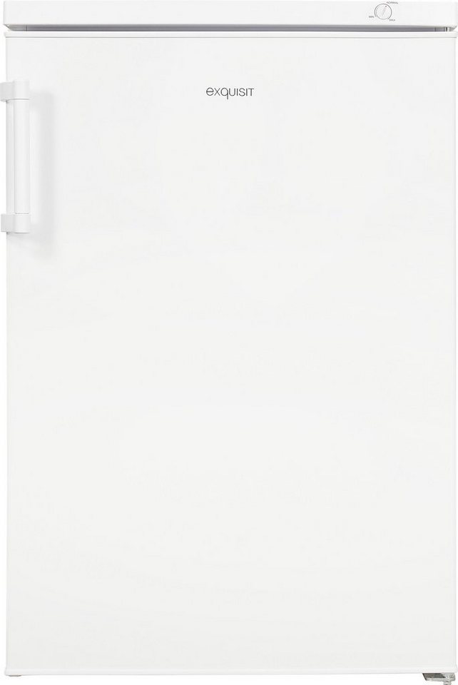 exquisit Gefrierschrank GS81-H-010E, 84,5 cm hoch, 56 cm breit,  Gefrierschubladen - transparent für einen besseren Überblick