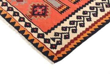 Orientteppich Perser Kelim Fars Azerbaijan Antik 249x154 Handgewebt Orientteppich, Nain Trading, Höhe: 0.4 mm