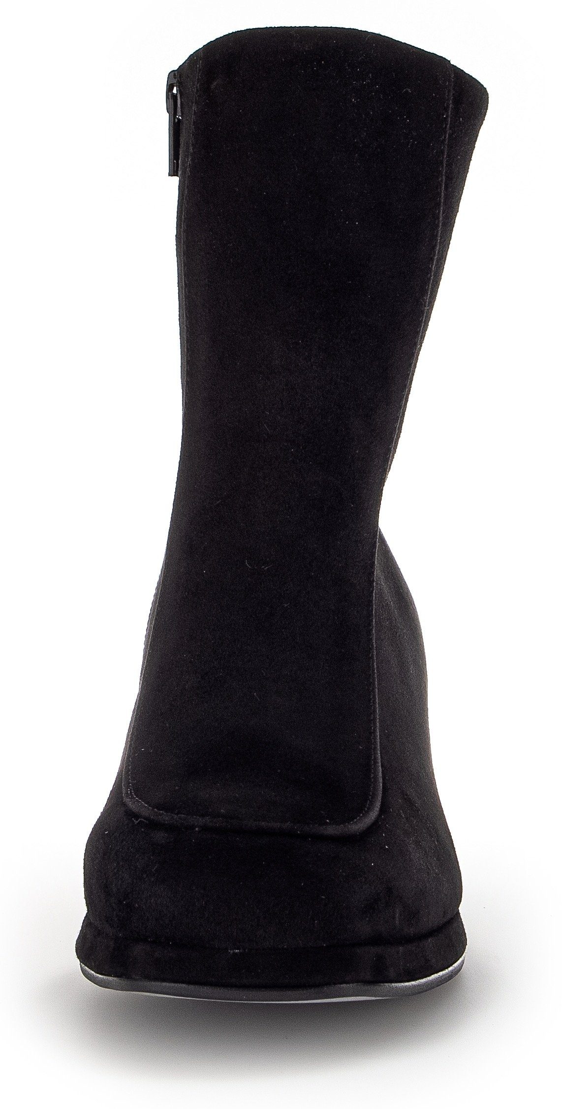 Gabor Milano Stiefelette in trendiger Karreeform, schwarz G Weite