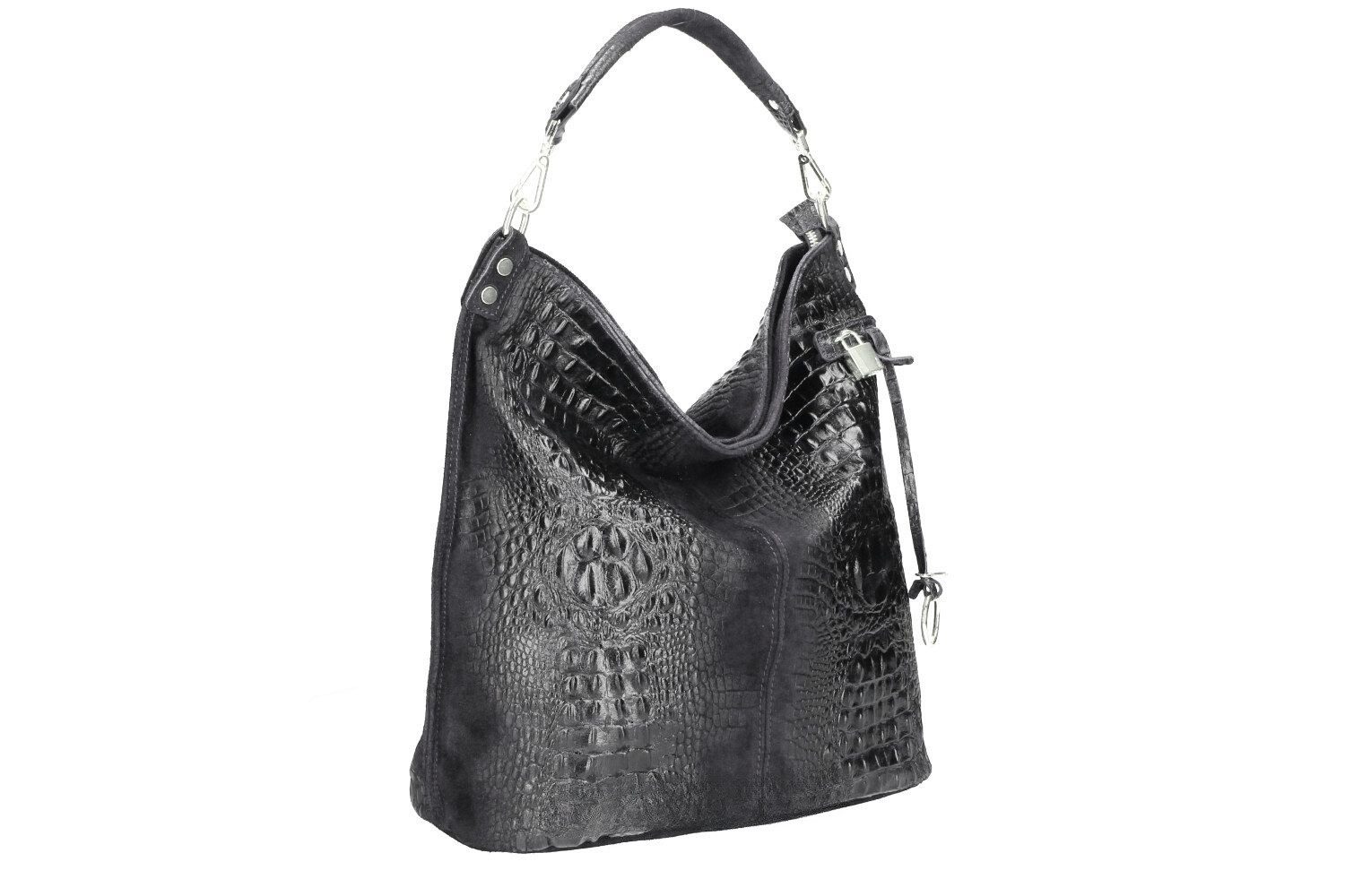 Handtasche Marika Damentasche Echtleder, Henkeltasche, Umhängetasche
