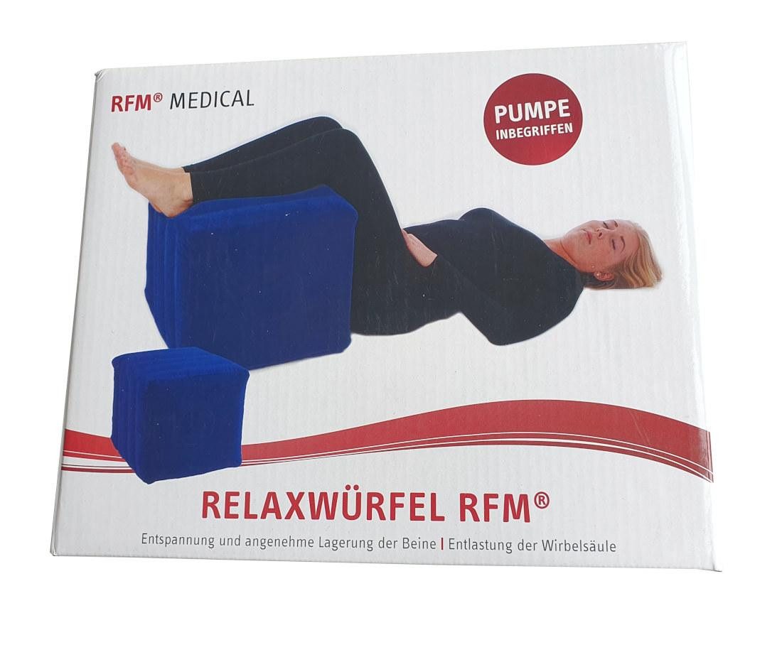 Rehaforum Medical GmbH Keilkissen Rehaforum Entspannungswürfel aufblasbar, Bandscheibenwürfel