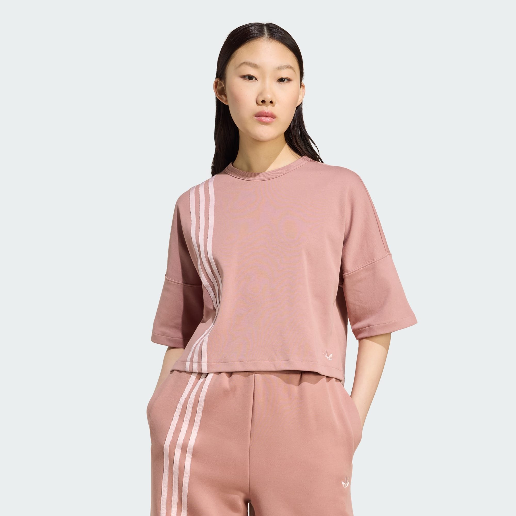 adidas Originals T-Shirt OFF PLACED 3-STRIPES günstig online kaufen