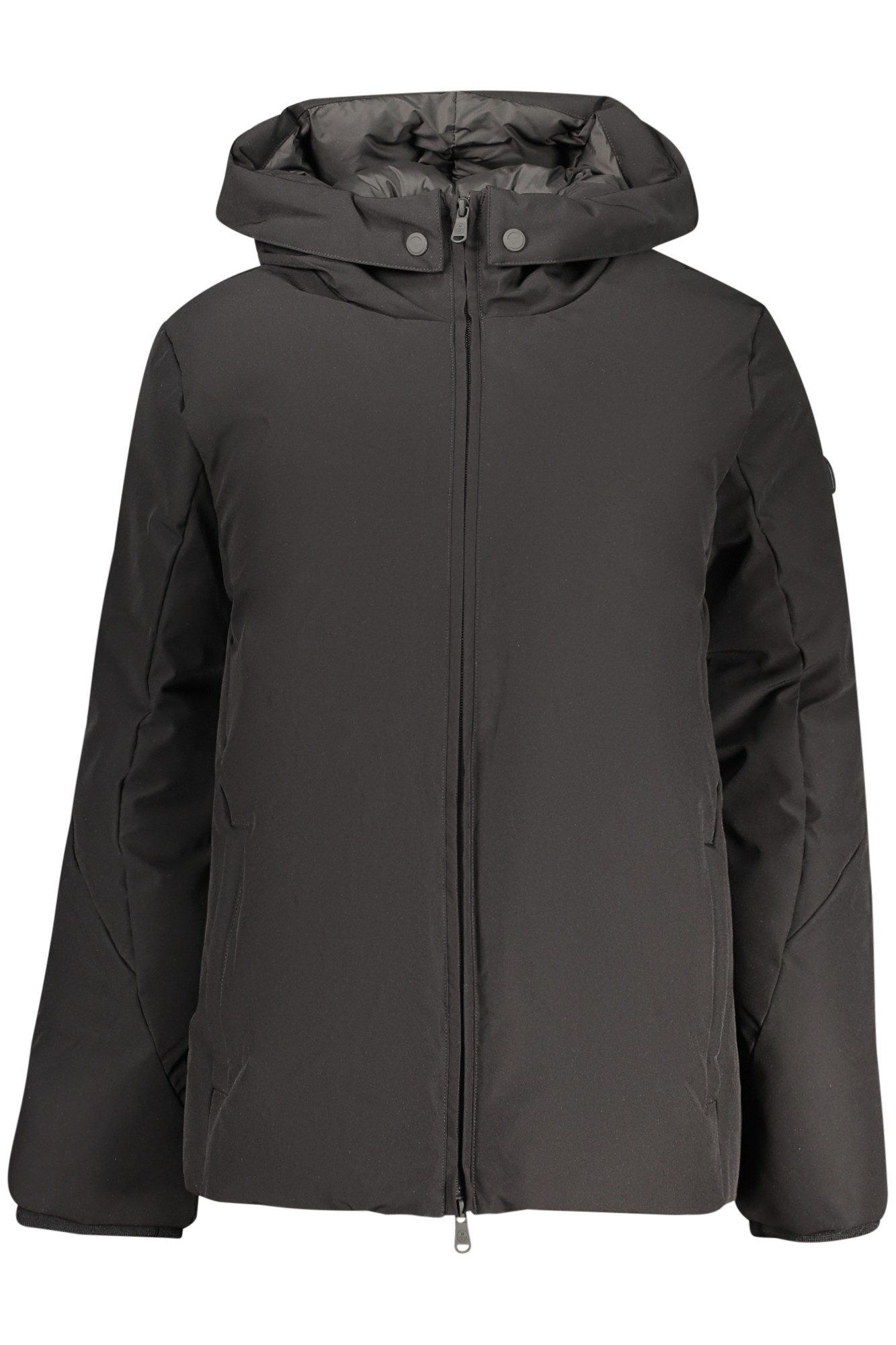 North Sails Outdoorjacke Schwarze Damenjacke mit Kapuze – Nachhaltige 2-Lagen-Jacke für Sie