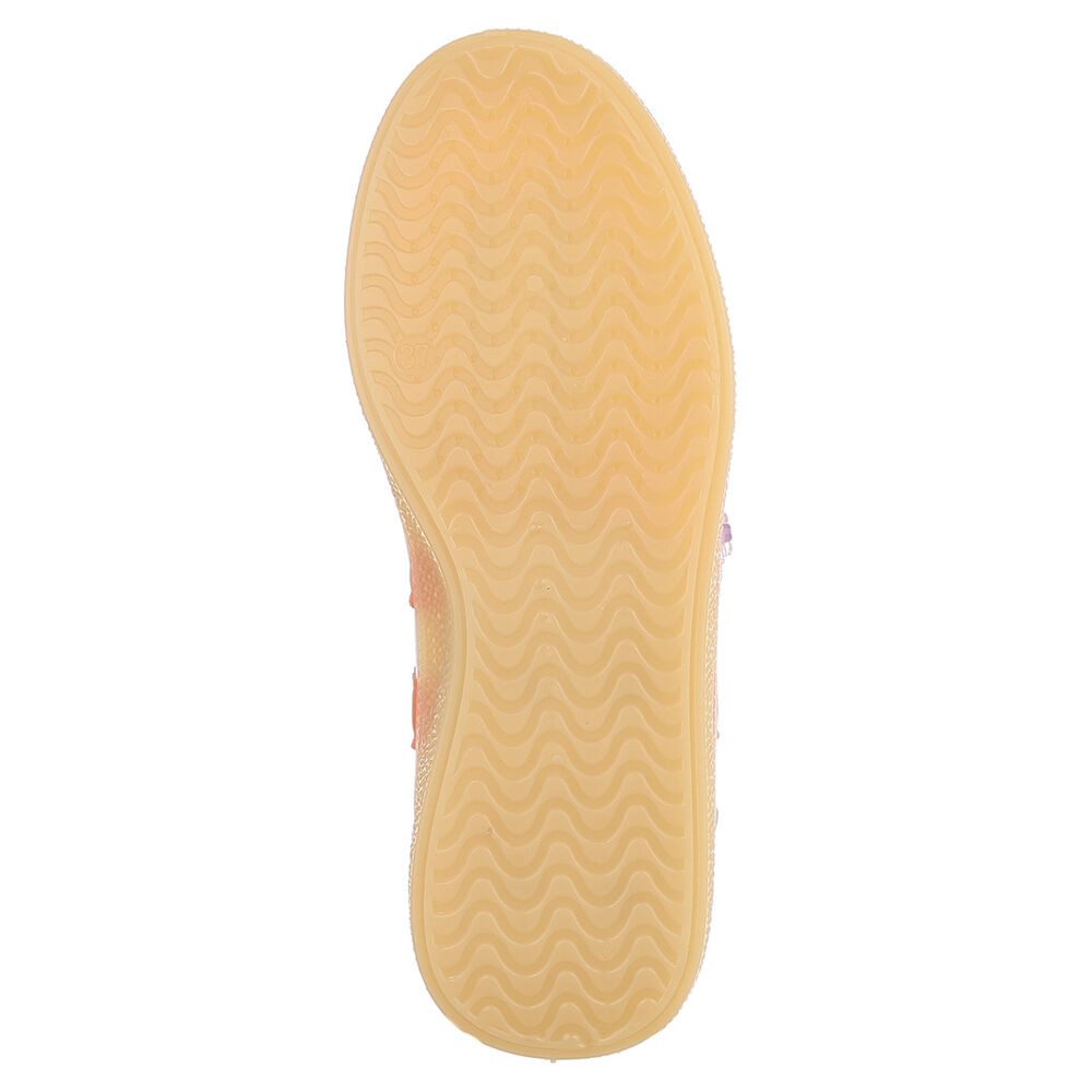Ital-Design Damen Sneaker mit dekorativen Schnürsenkeln für Freizeit Sneaker (91117349) Flach Sneakers Low in Weiß